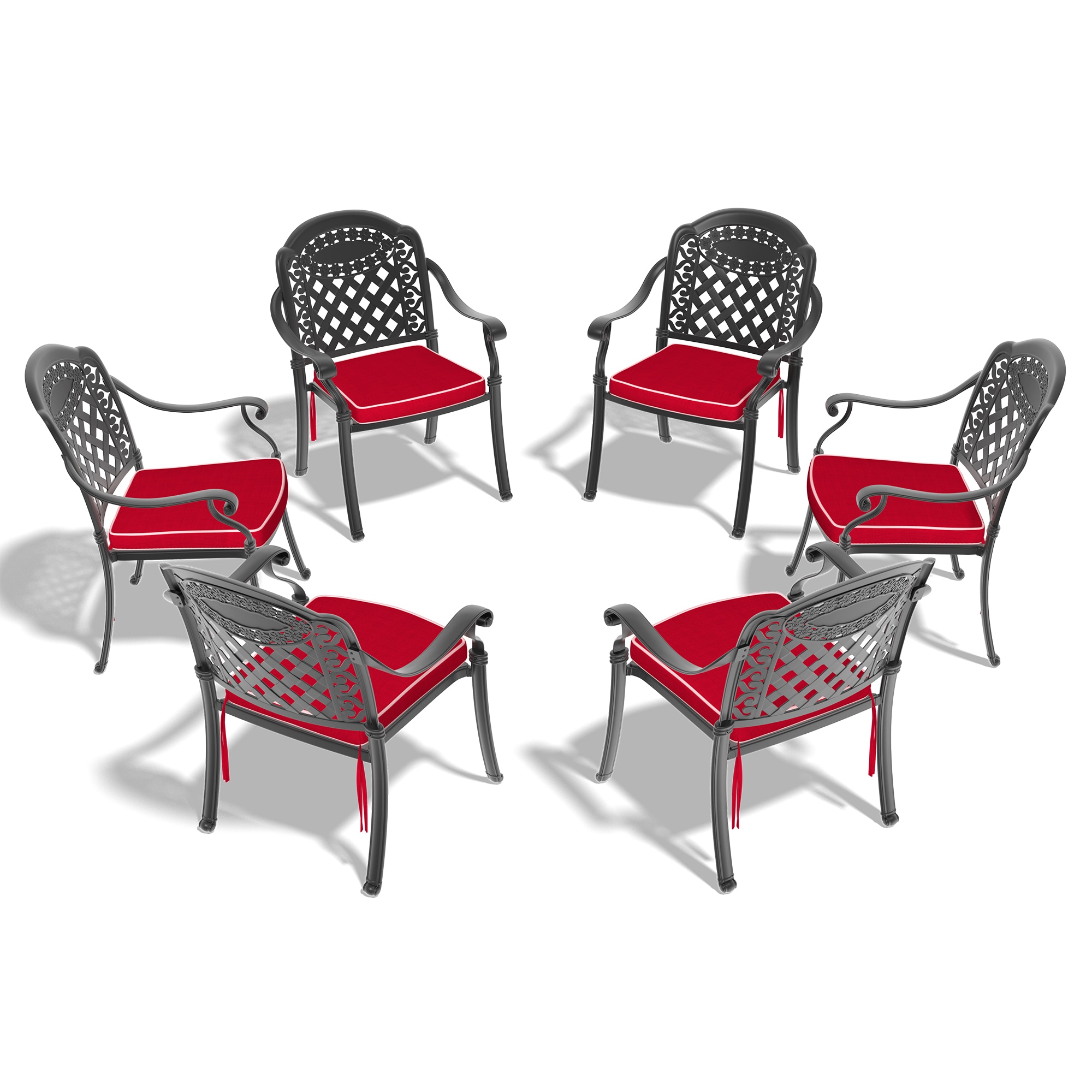 nicesure CSLBK6008CZ6RC Patio-Chairs - View #2