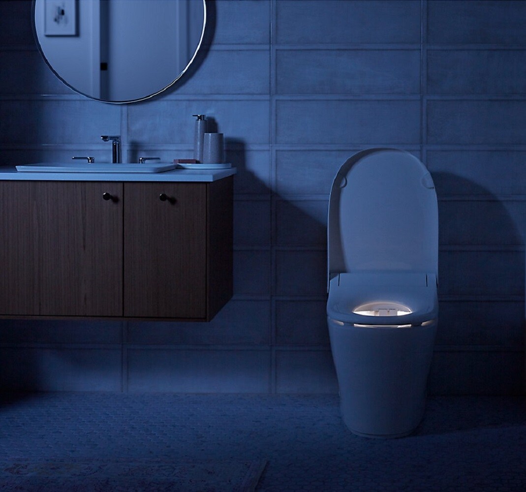 Kohler C3 Elongated Closed-Front Toilet Seat with Soft Close, Quick  Release, and Night Light Technology - Royal Bath Place