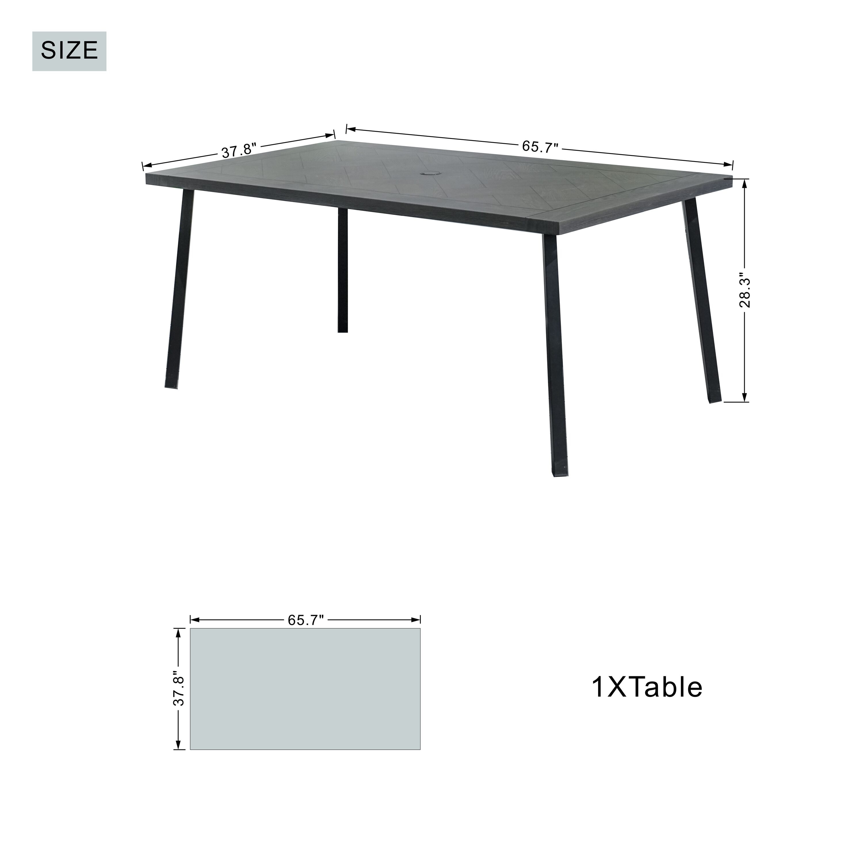 Moda Furnishings MAD-2465-2508BR Patio-Dining-Sets - View #3