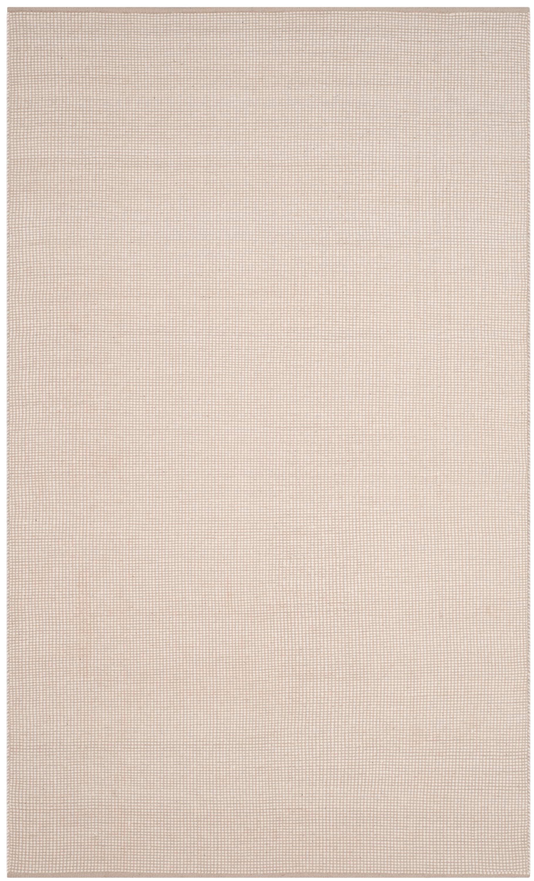 Safavieh MTK345A-5 Montauk Hither 5 x 8 (ft) Cotton Ivory/Beige Rectangular Indoor Geometric Coastal Area rug