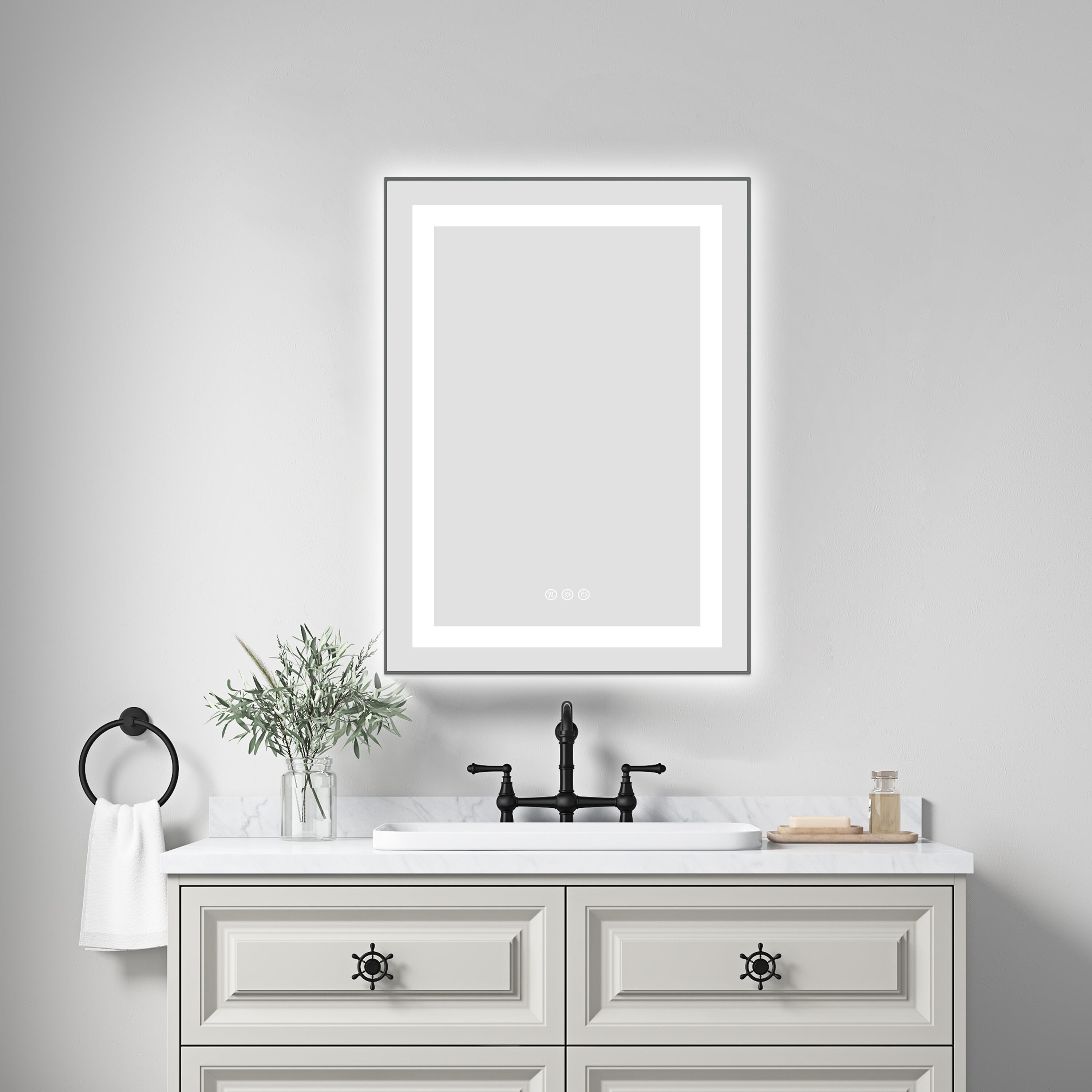Tatayosi XH-309051 Framed-Bath-Mirrors - View #2