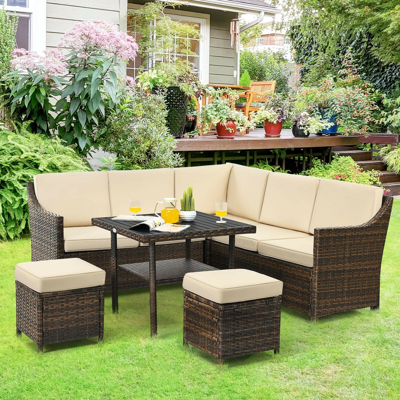 Forclover HBV-HW669 Patio-Conversation-Sets - View #2
