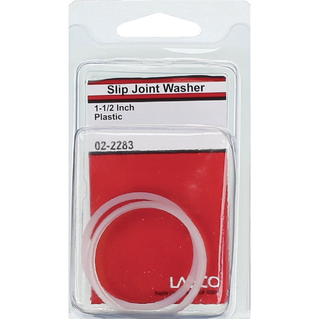 LASCO 02-2283 Plastic/Poly 1-1/2-Inch Beveled Slip Joint Washers #02-2283-1