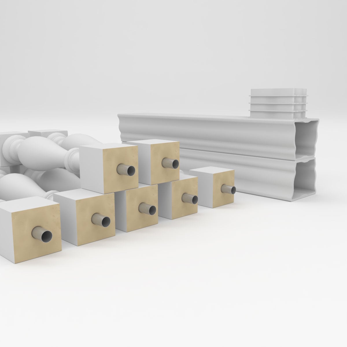 Ekena Millwork BALK41X036TRN railings - View #6