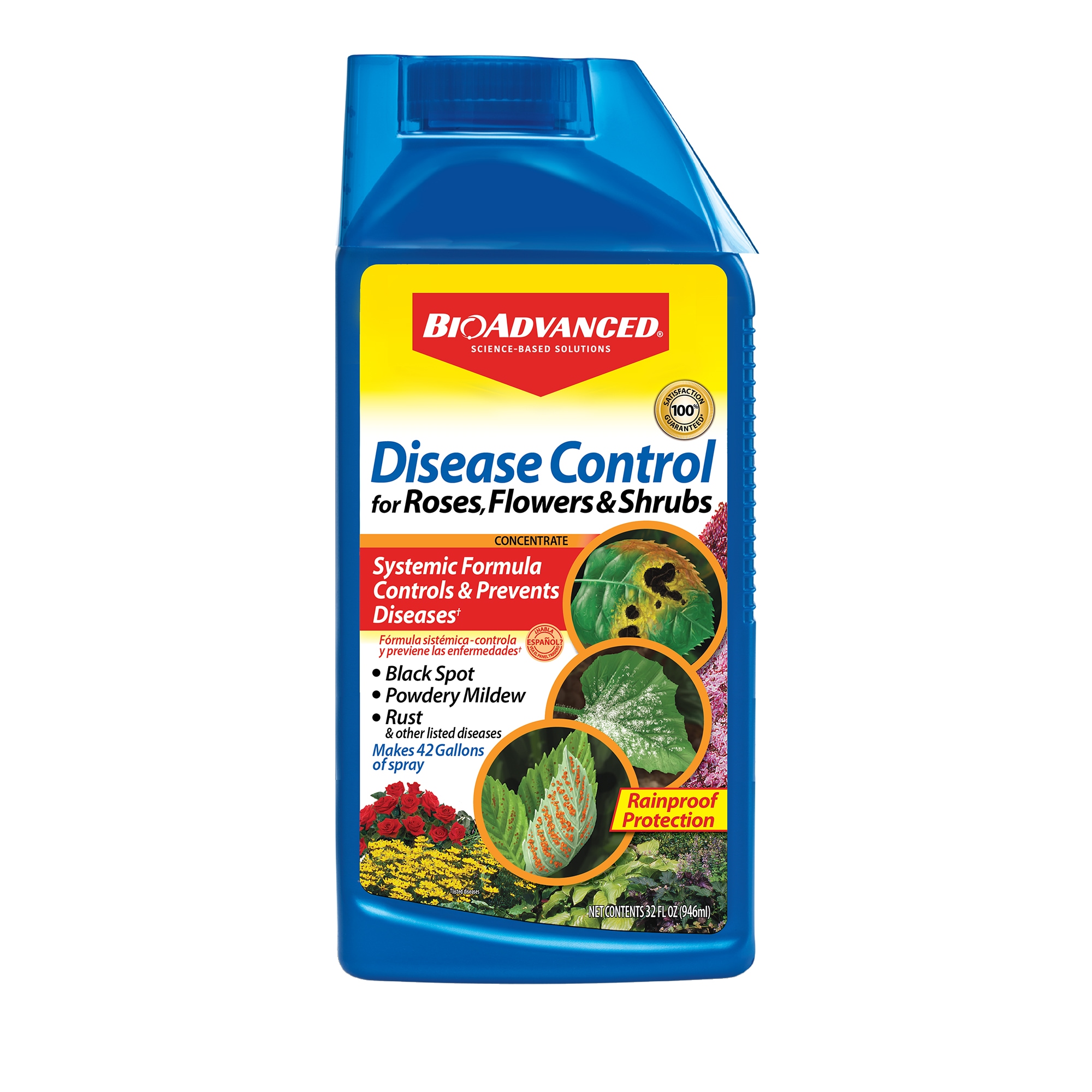 BioAdvanced Disease Control for Rose, Flowers and Shrubs 32-oz Concentrated All-purpose