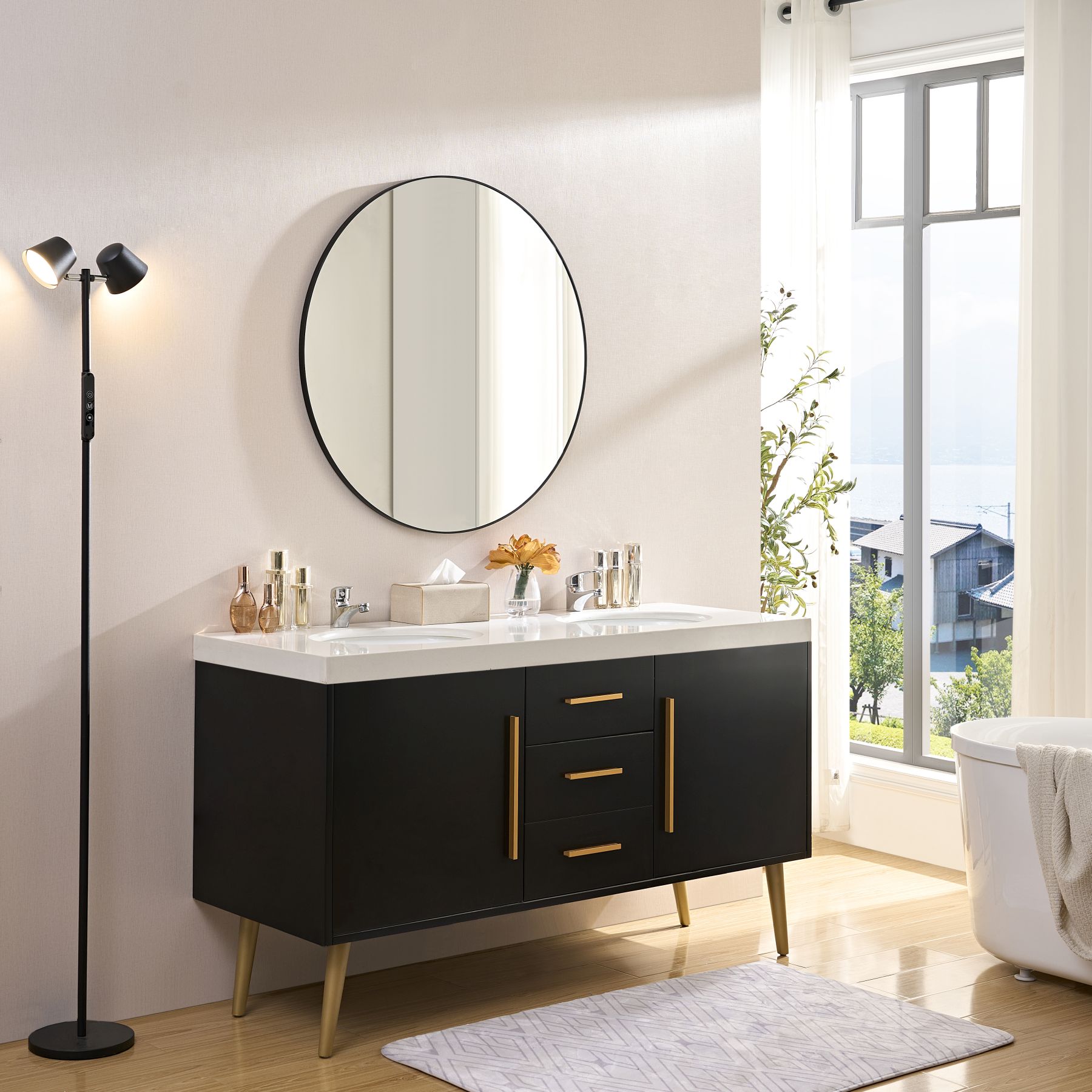 Blisstyle ZZZ1725UHTEUY Framed-Bath-Mirrors - View #4