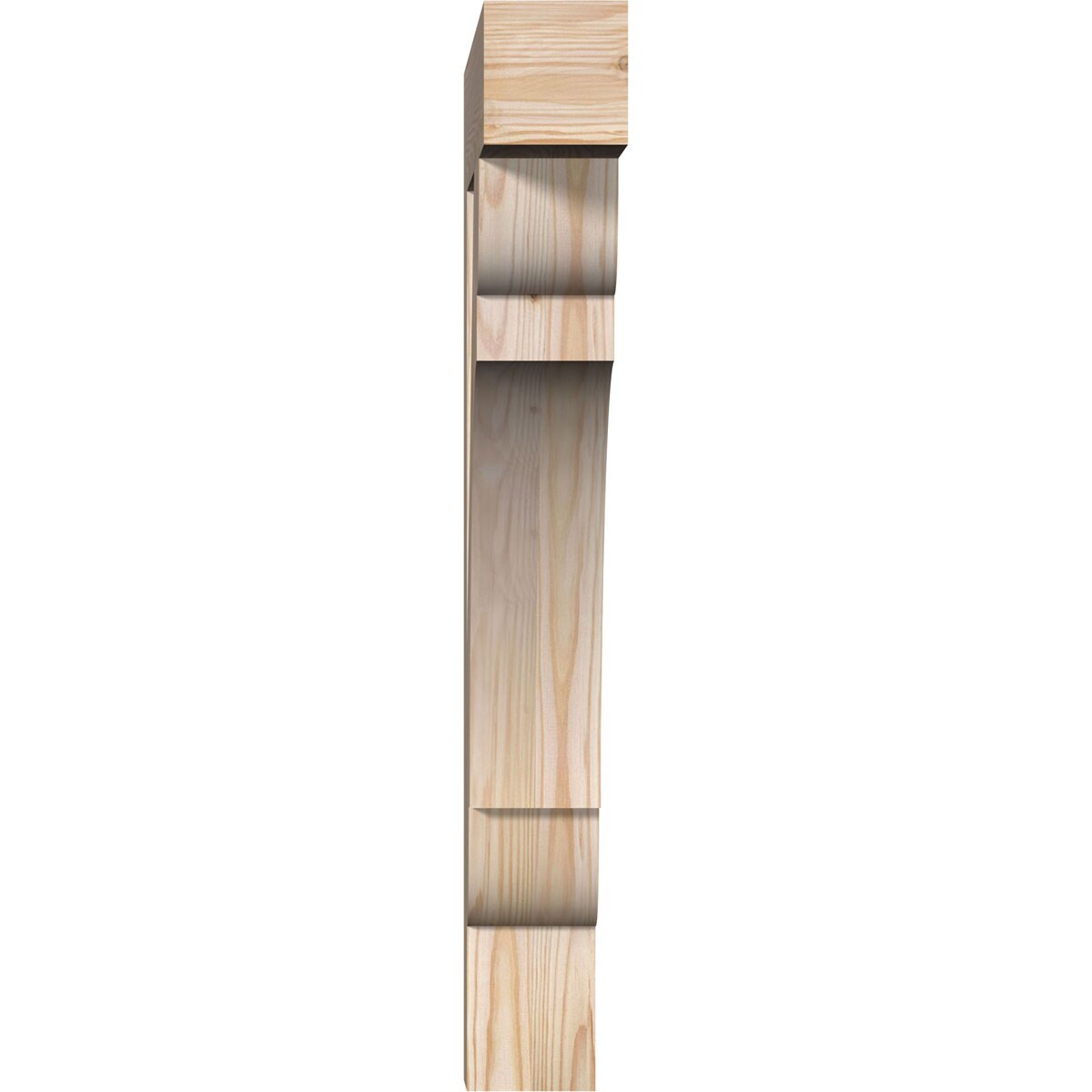 Ekena Millwork BKT04X20X28OLY05SDF Exterior-Brackets-Braces - View #2