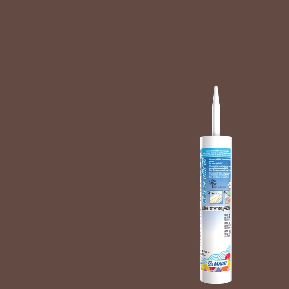 MAPEI 4JB011454 Keracaulk U 10.5-oz Mahogany Paintable Latex Caulk