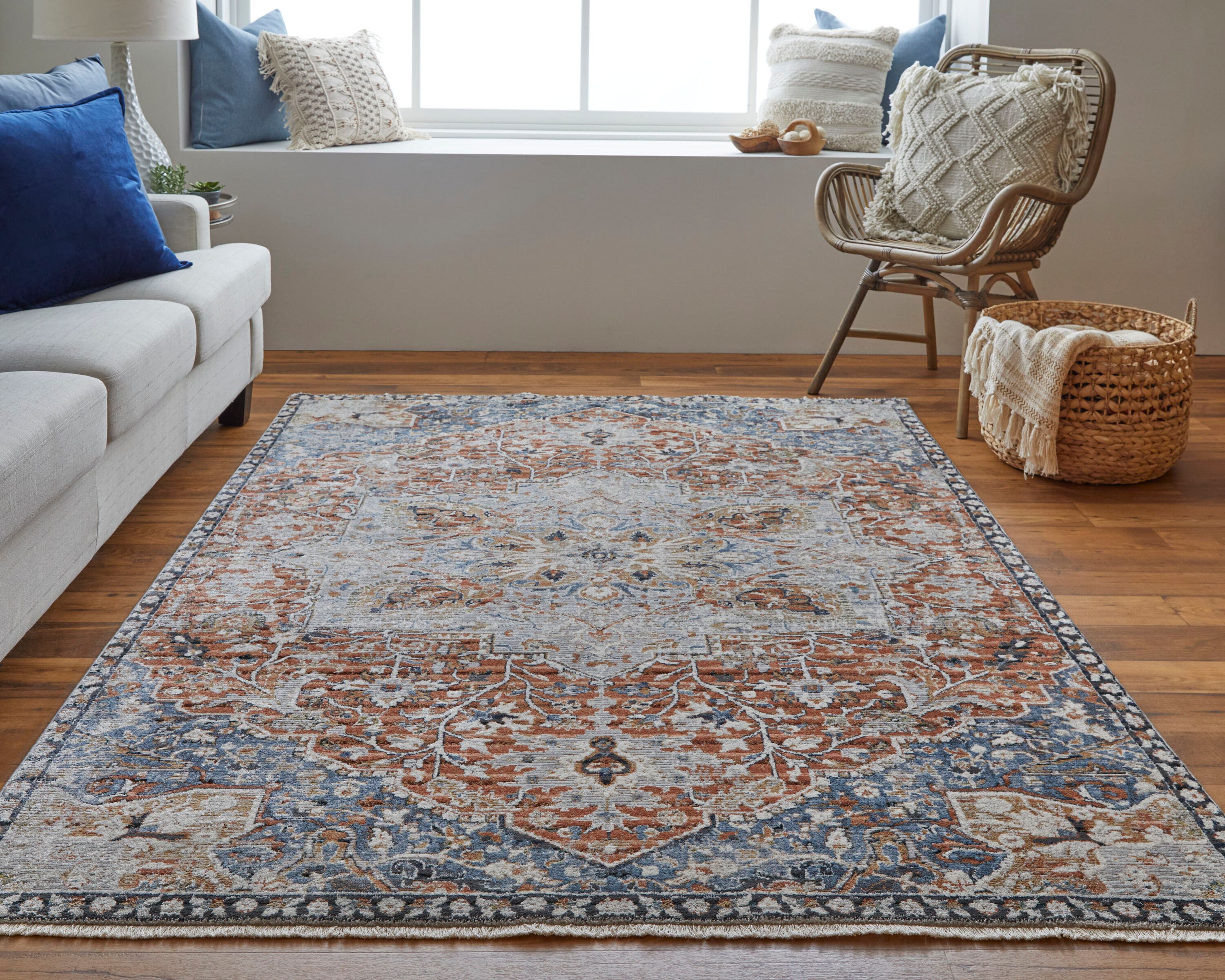 Room Envy KAIR39HXREDBLUP00 rugs - View #3