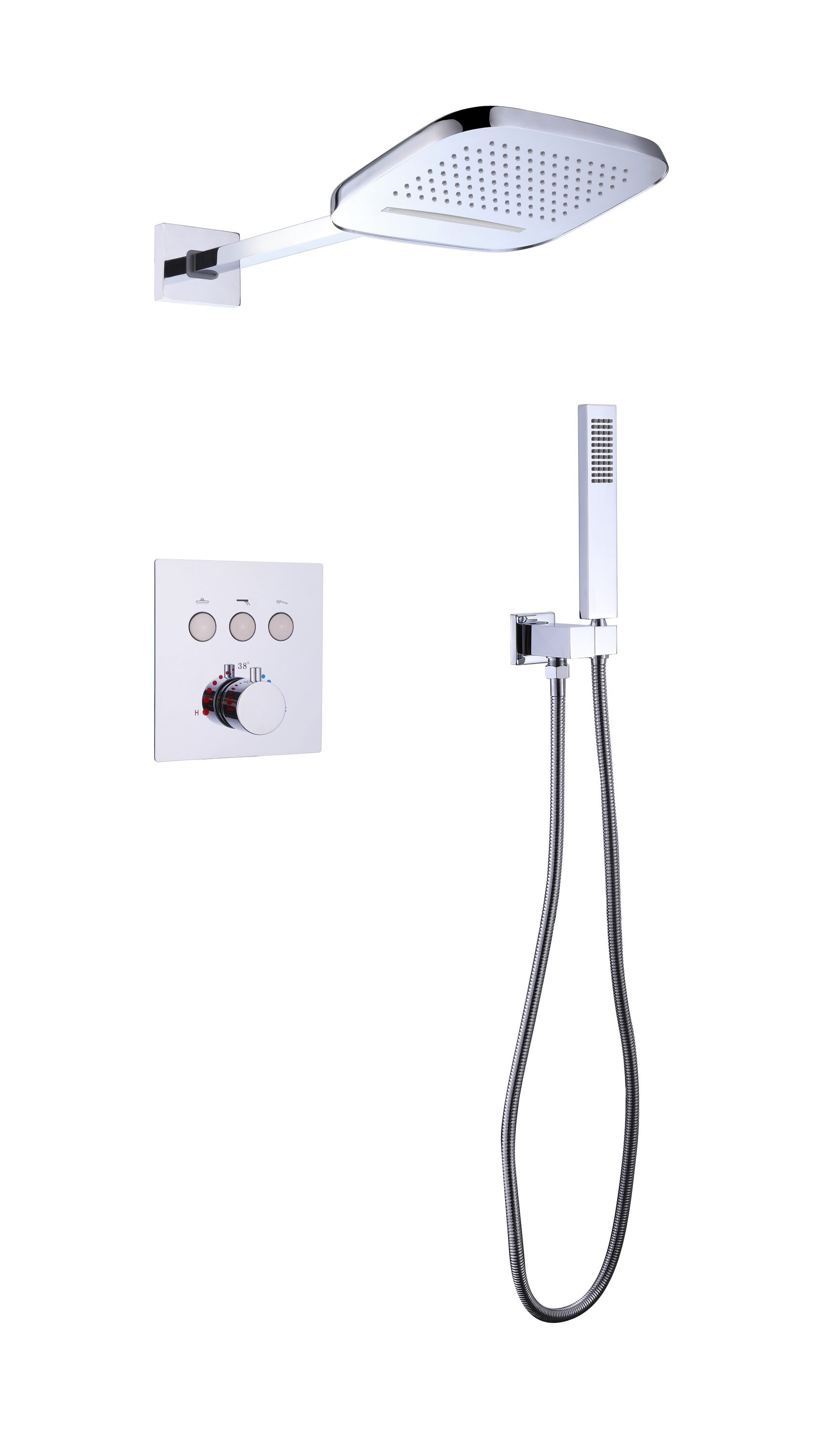 Nestfair KPS85028C Tub-Shower-Faucets - View #2