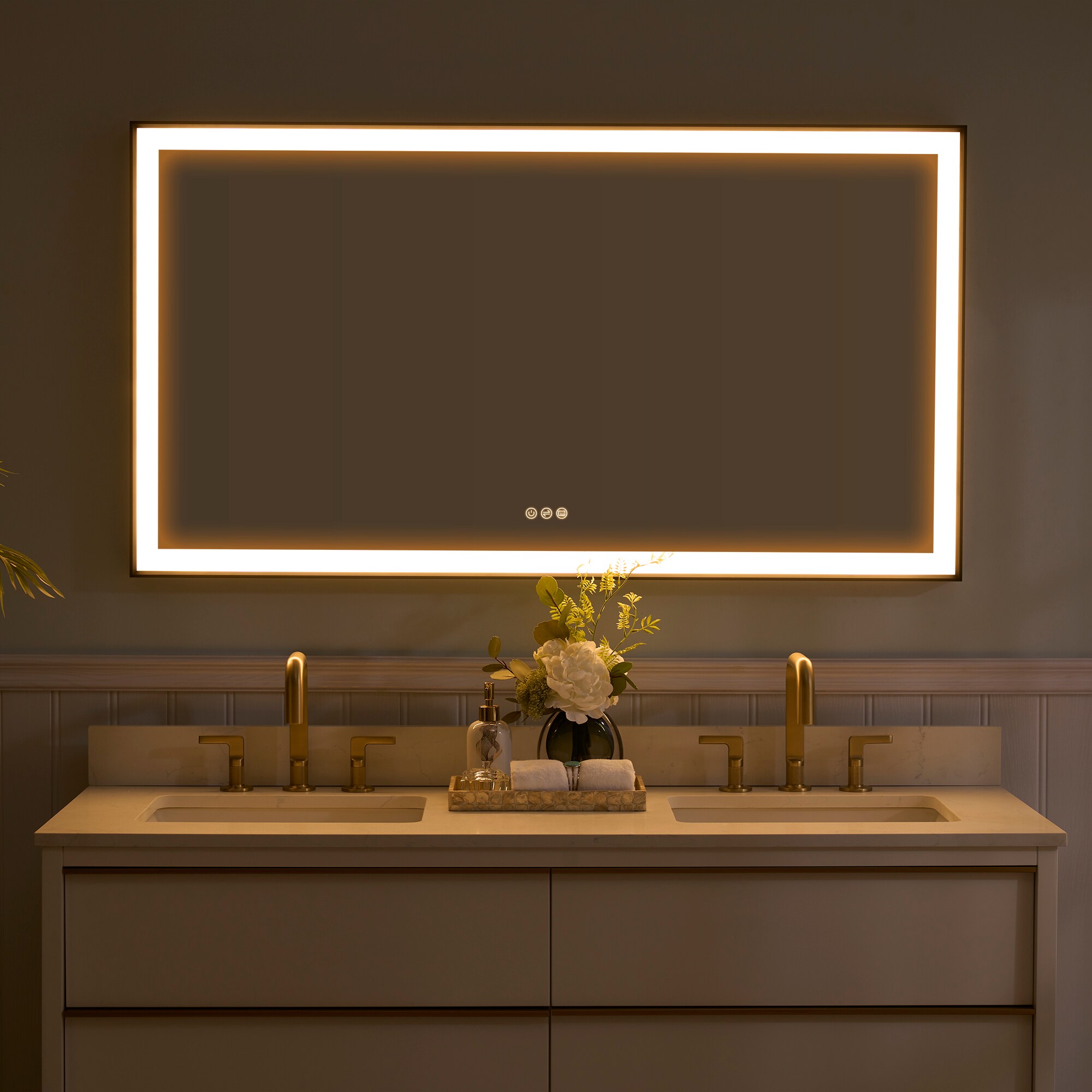 WELLFOR M1FM5530MB Framed-Bath-Mirrors - View #6