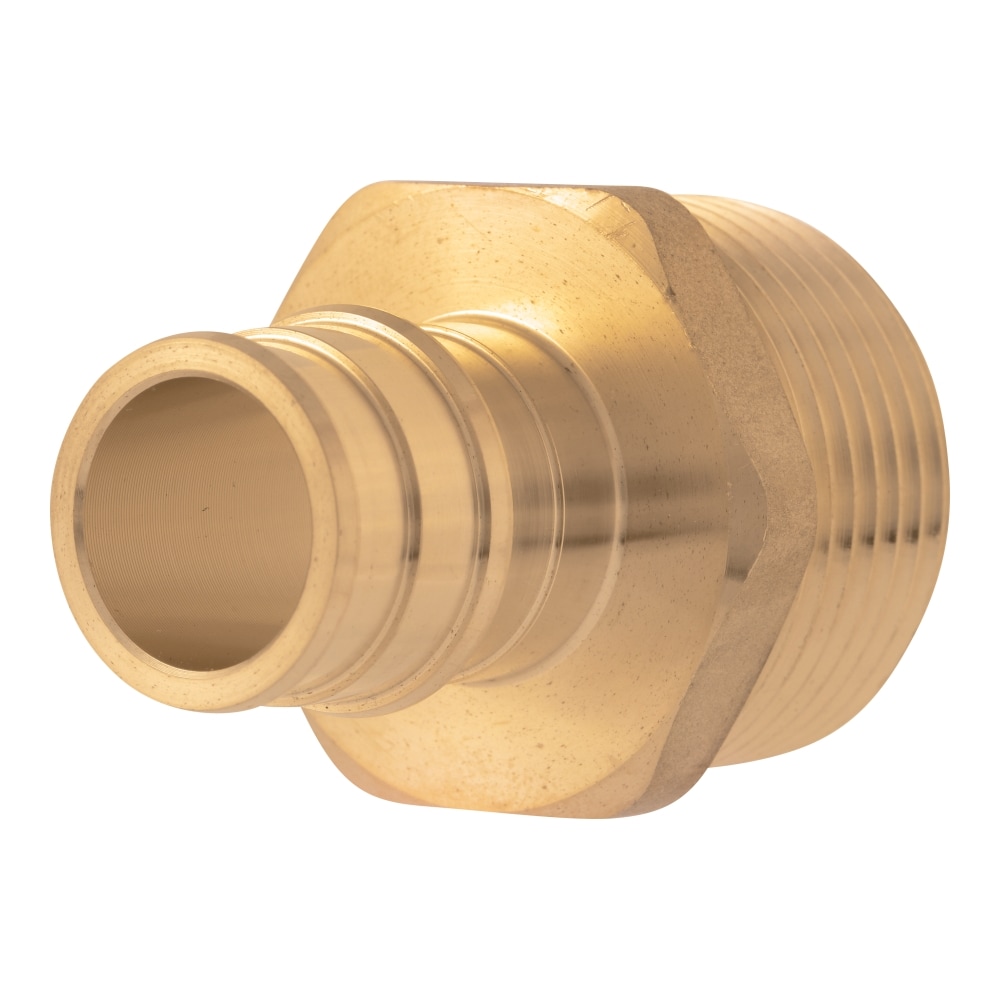 SharkBite 3/4 in. PEX-A x 1 in. MNPT Brass Male Adapter (10-Pack) #UAB139LF