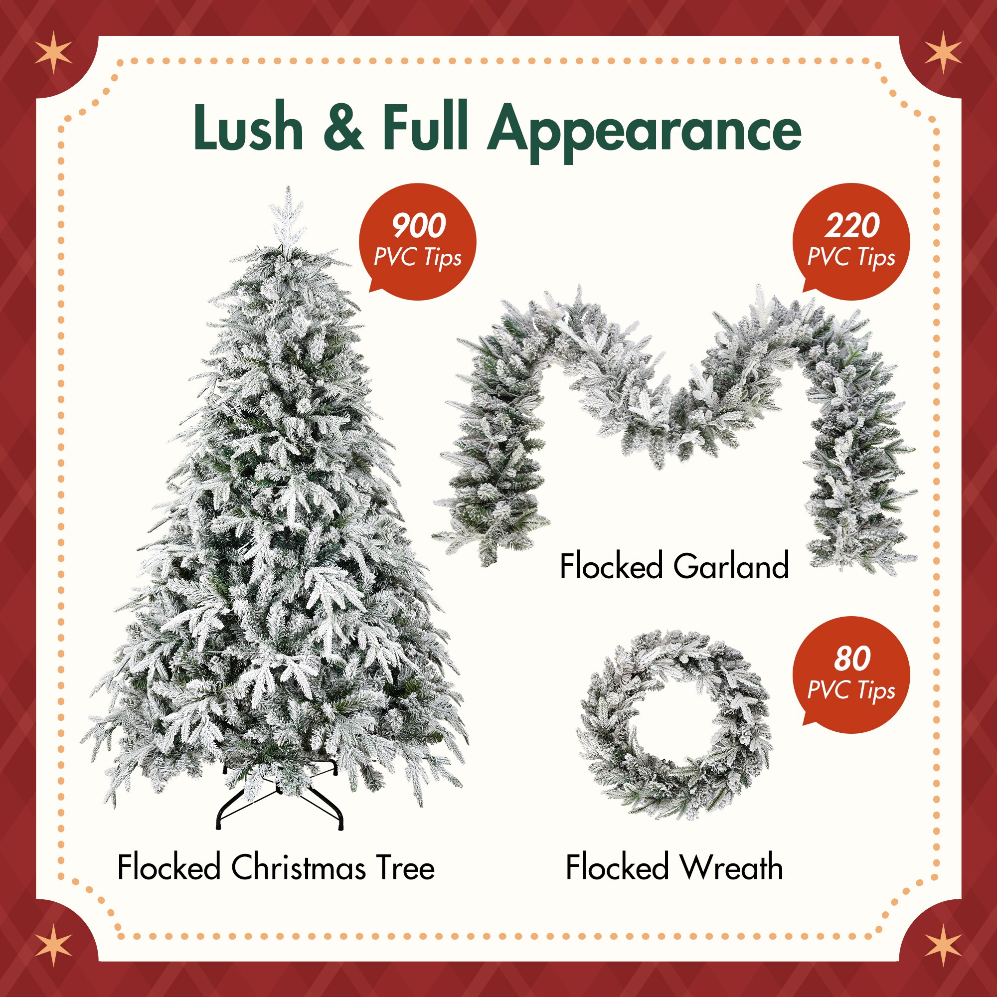 ModernLuxe L3P-PX283313AAW Artificial-Christmas-Trees - View #5