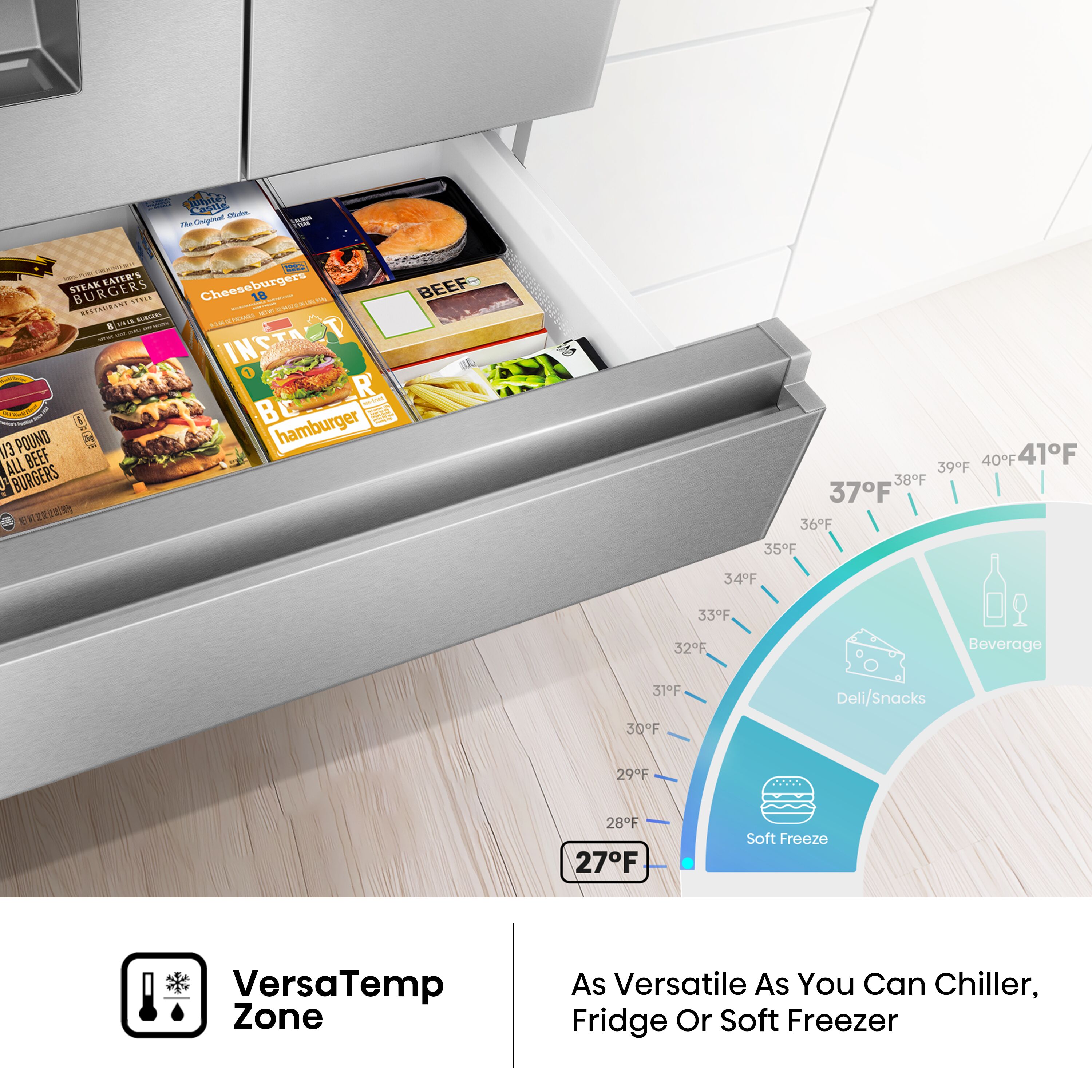 Hisense HRM260N6TSE French-Door-Refrigerators - View #10