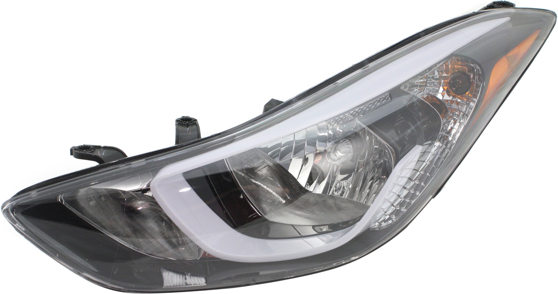 Garage-Pro JCWREPH100356GP Driver Side Headlight For Hyundai Elantra 2014-2016 Halogen with Bulb(s) Korea or Usa Built Vehicle Replaces# 921013x280