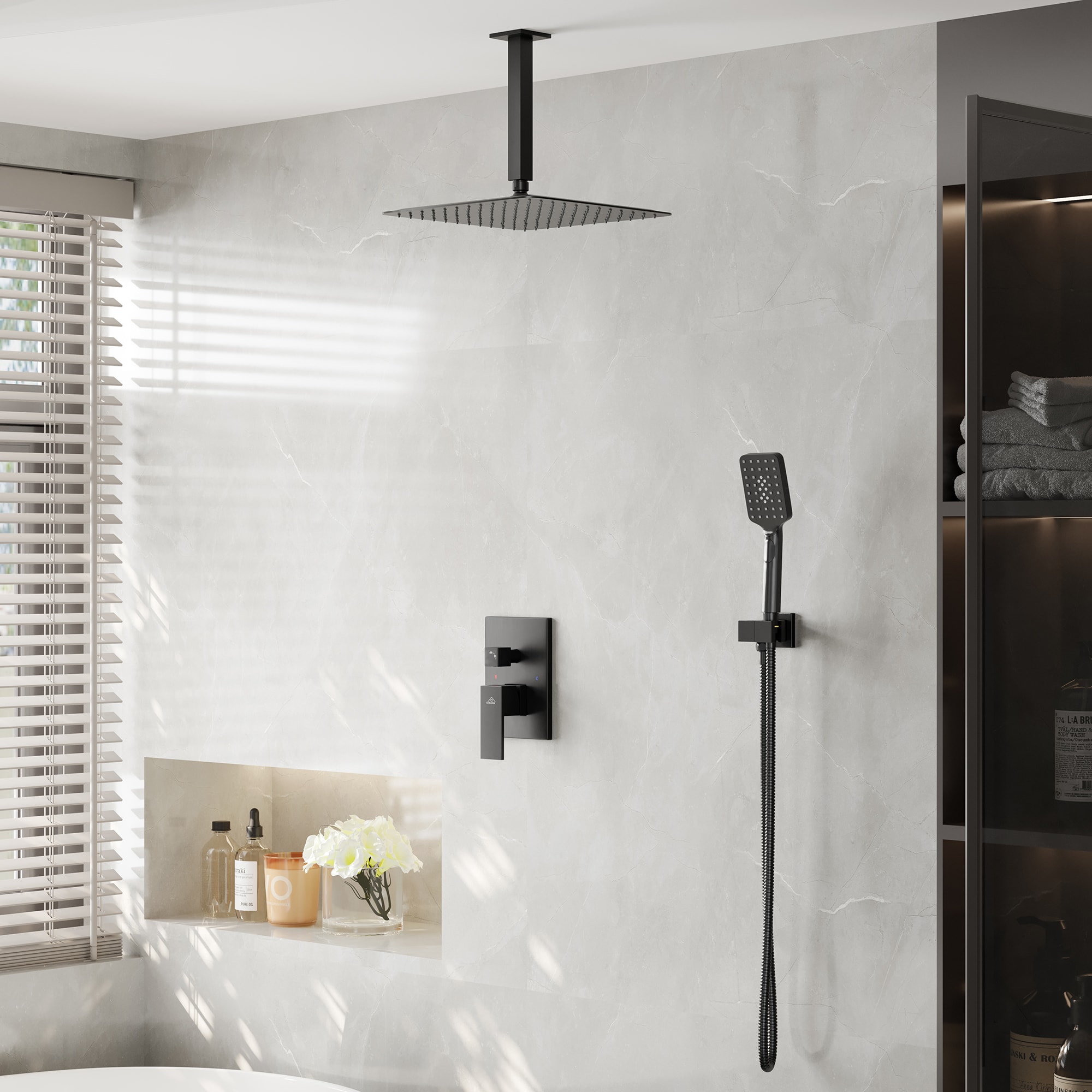 Mondawe MOSL051-16MB Showerhead-Bar-Panels - View #4