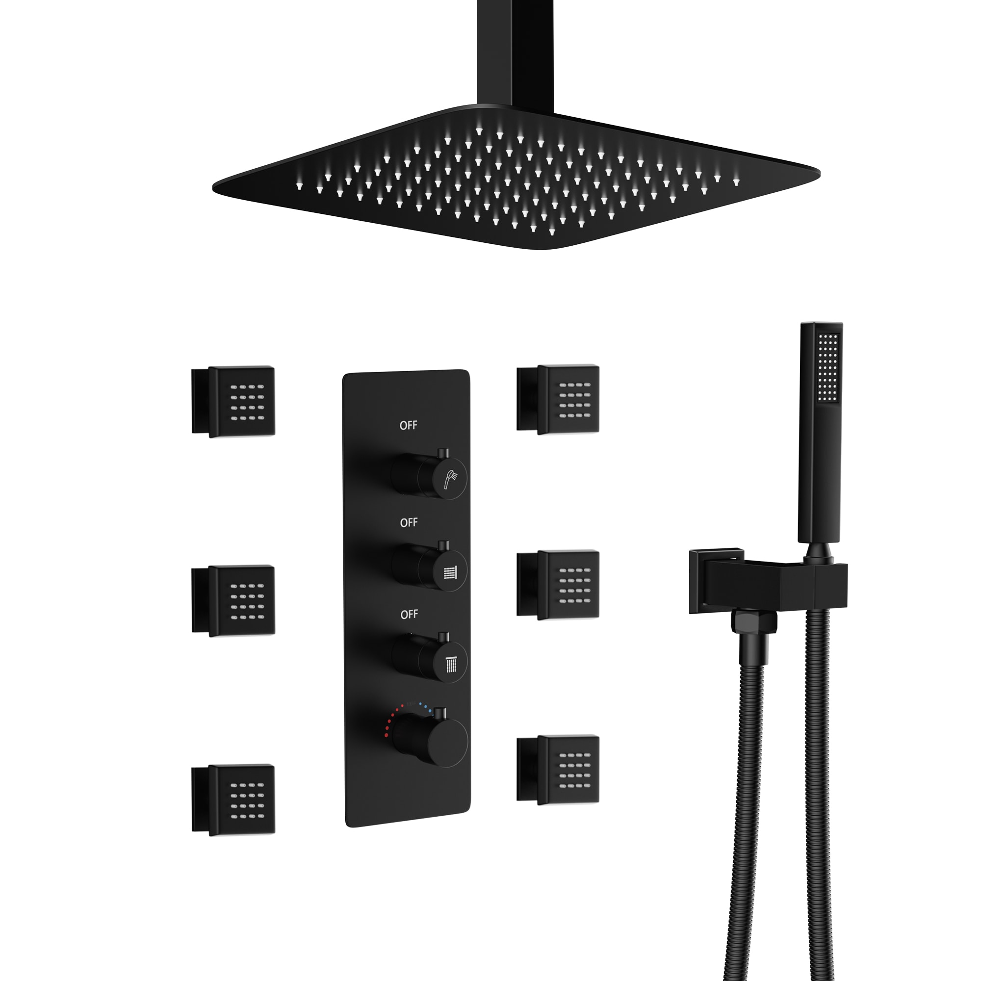 CASAINC TC05-VB Showerhead-Bar-Panels - View #4