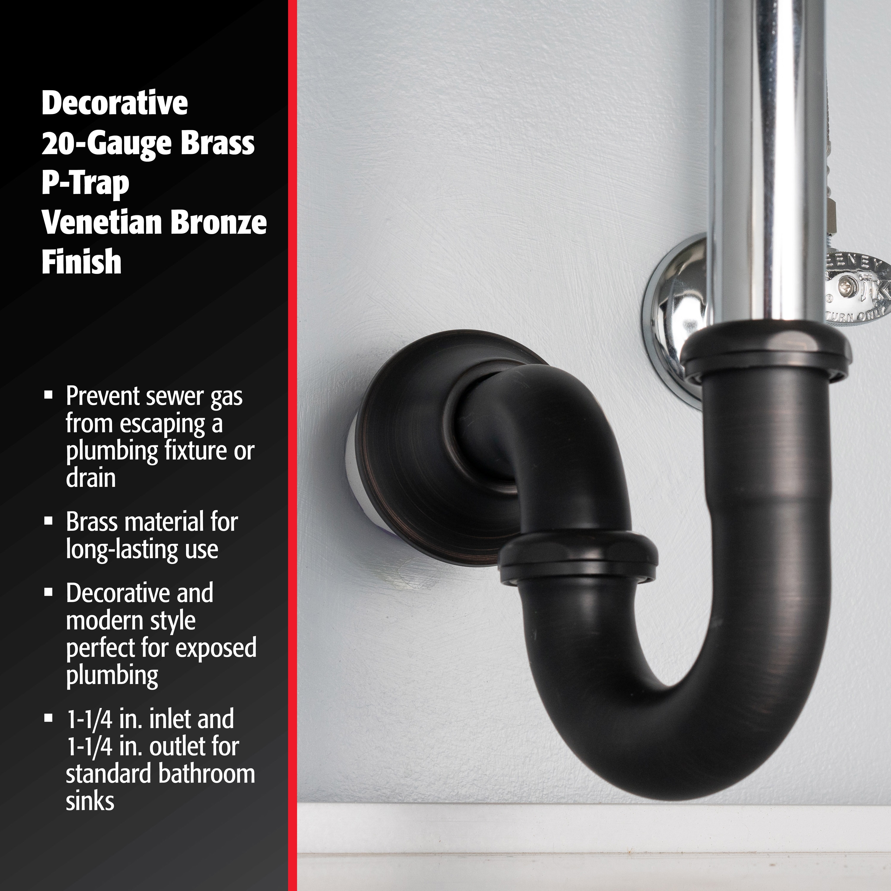 Keeney K100VB Under-Sink-Tubular-Drainage - View #4