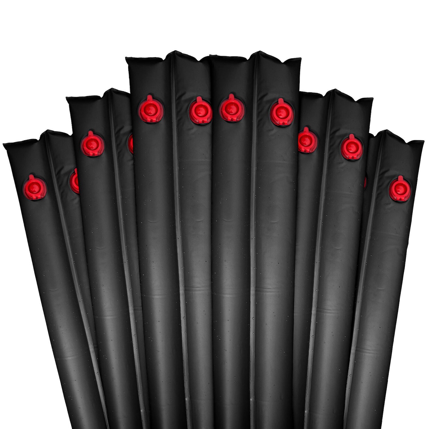 Robelle 3811--20-BLK-06 10-ft x 1-ft 6 -Pack Premium Double water tube