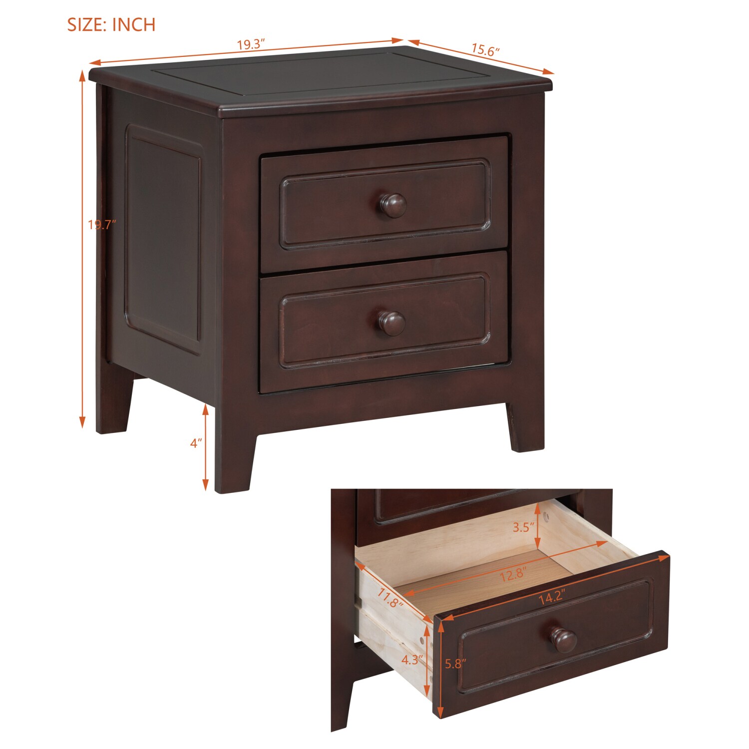 Streamdale Furniture WF308187AAD nightstands - View #7