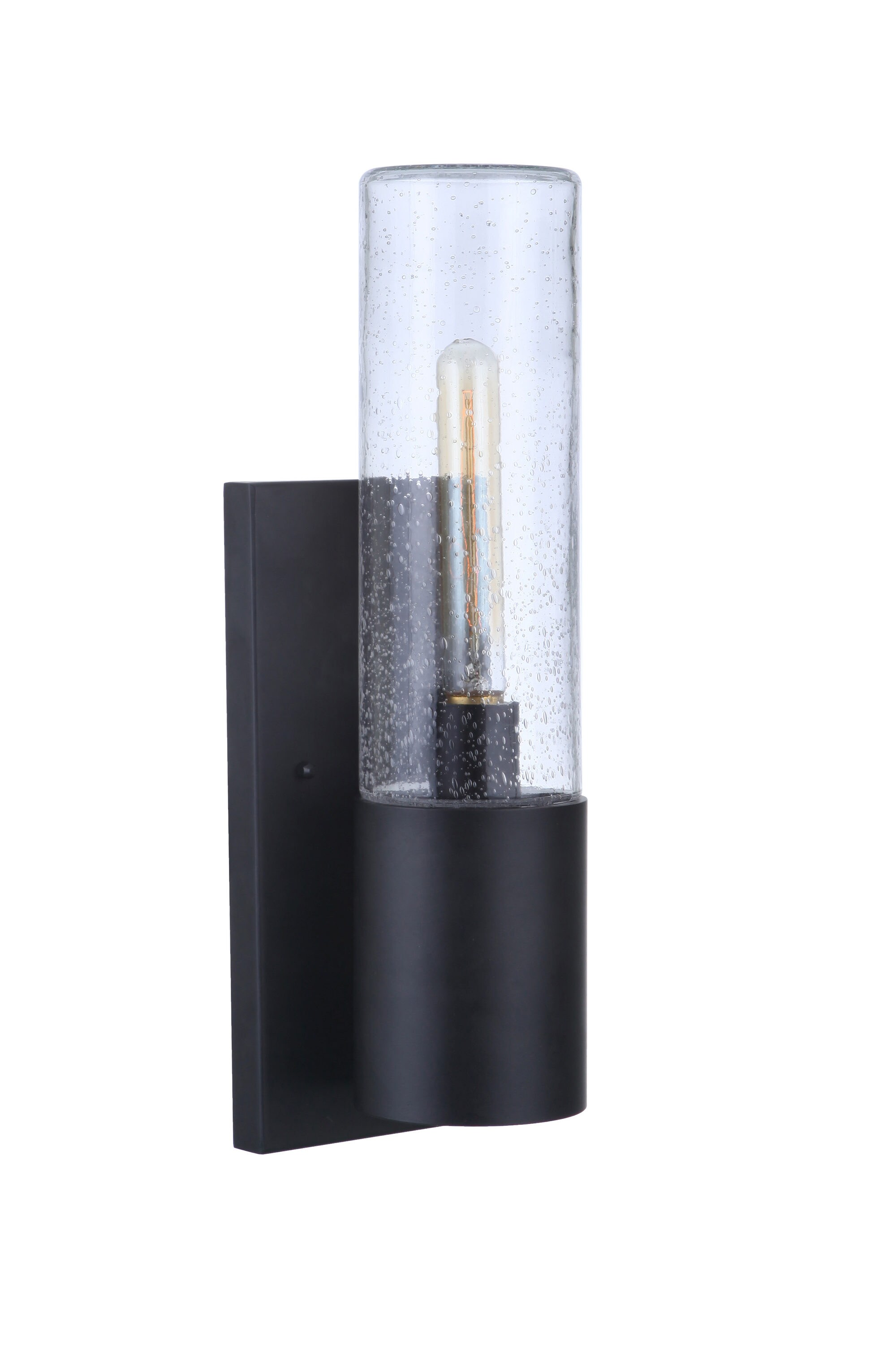 Craftmade ZA3910-MN-LED Sabre 1 -Light 20-in H Black Hardwired Outdoor Wall Light