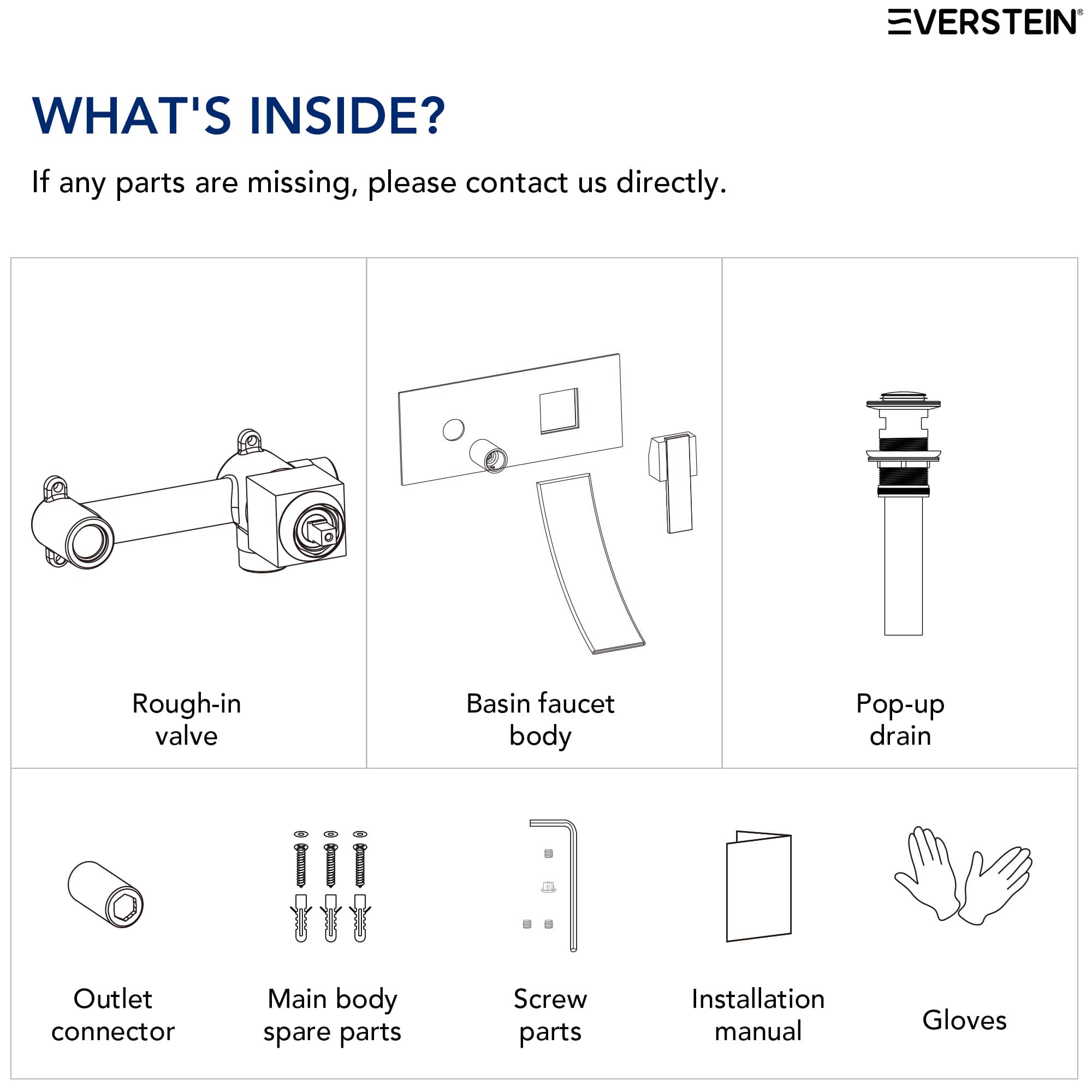 EVERSTEIN SFS-1305B-NK Lavatory-Faucets - View #12