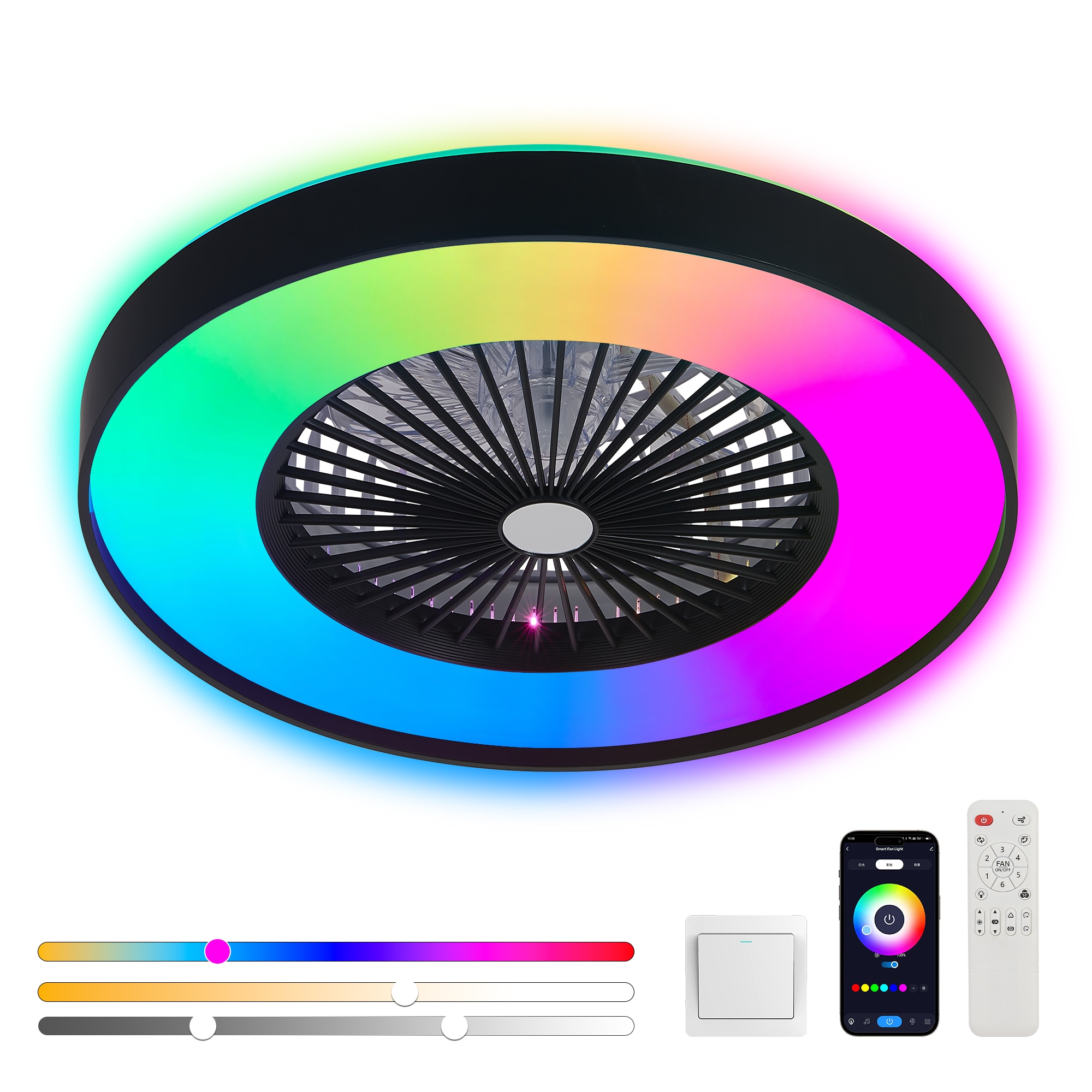 JUSHUA MT-P368713 Ceiling-Fans - View #6