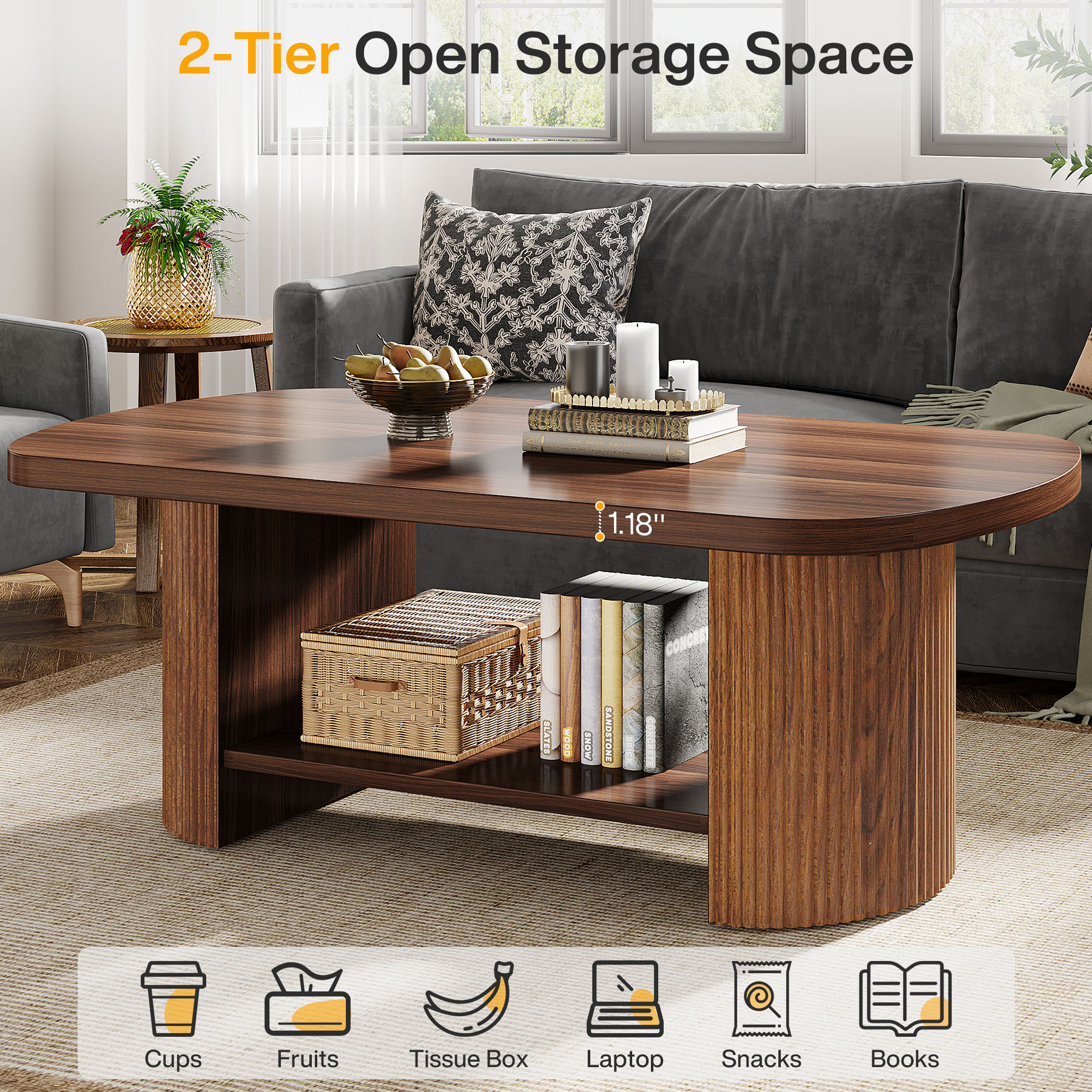Tribesigns LWFD-NY251 Coffee-Tables - View #5