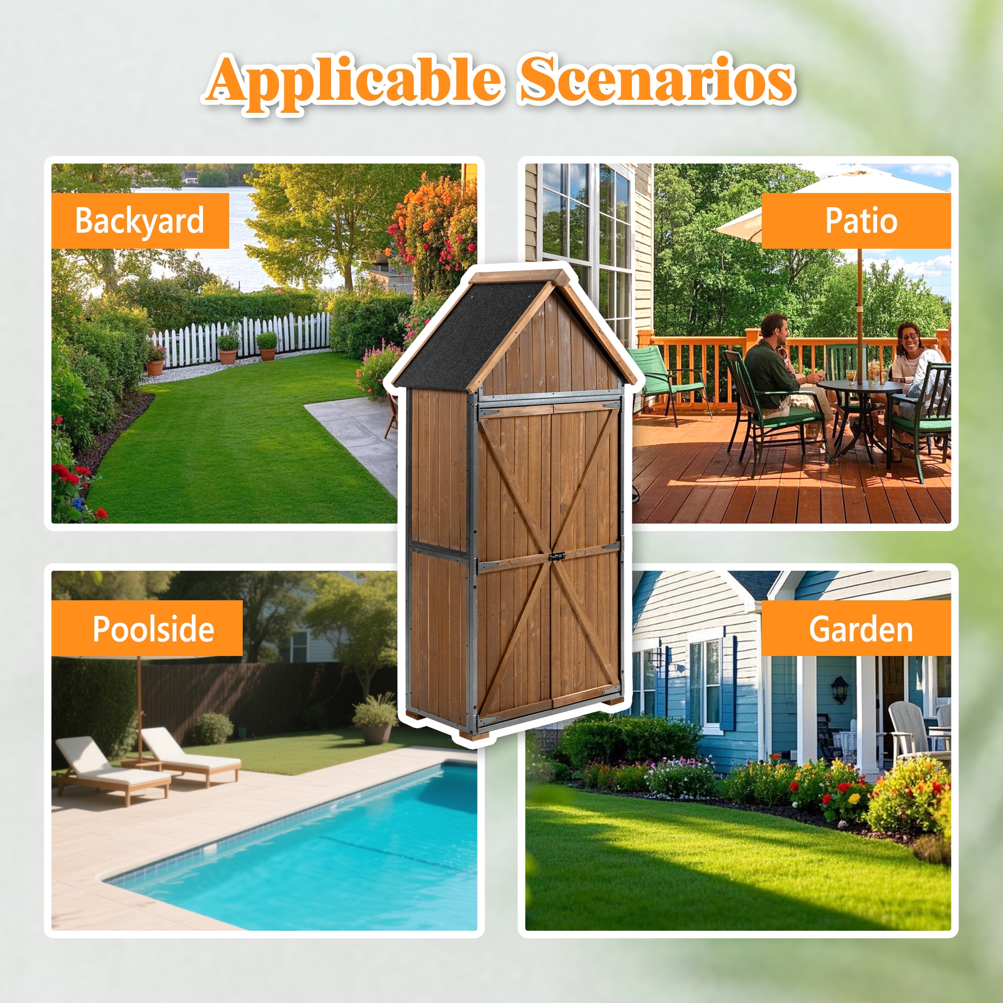 Tatayosi JL2P284300 Wood-Storage-Buildings - View #4