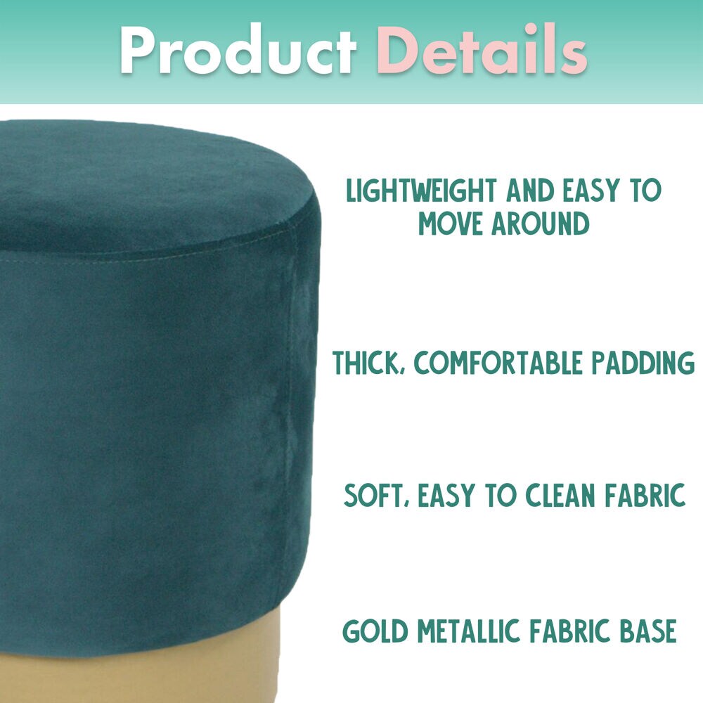 Critter Sitters CSVNTYSTOOL-TEAL Vanity-Stools - View #4