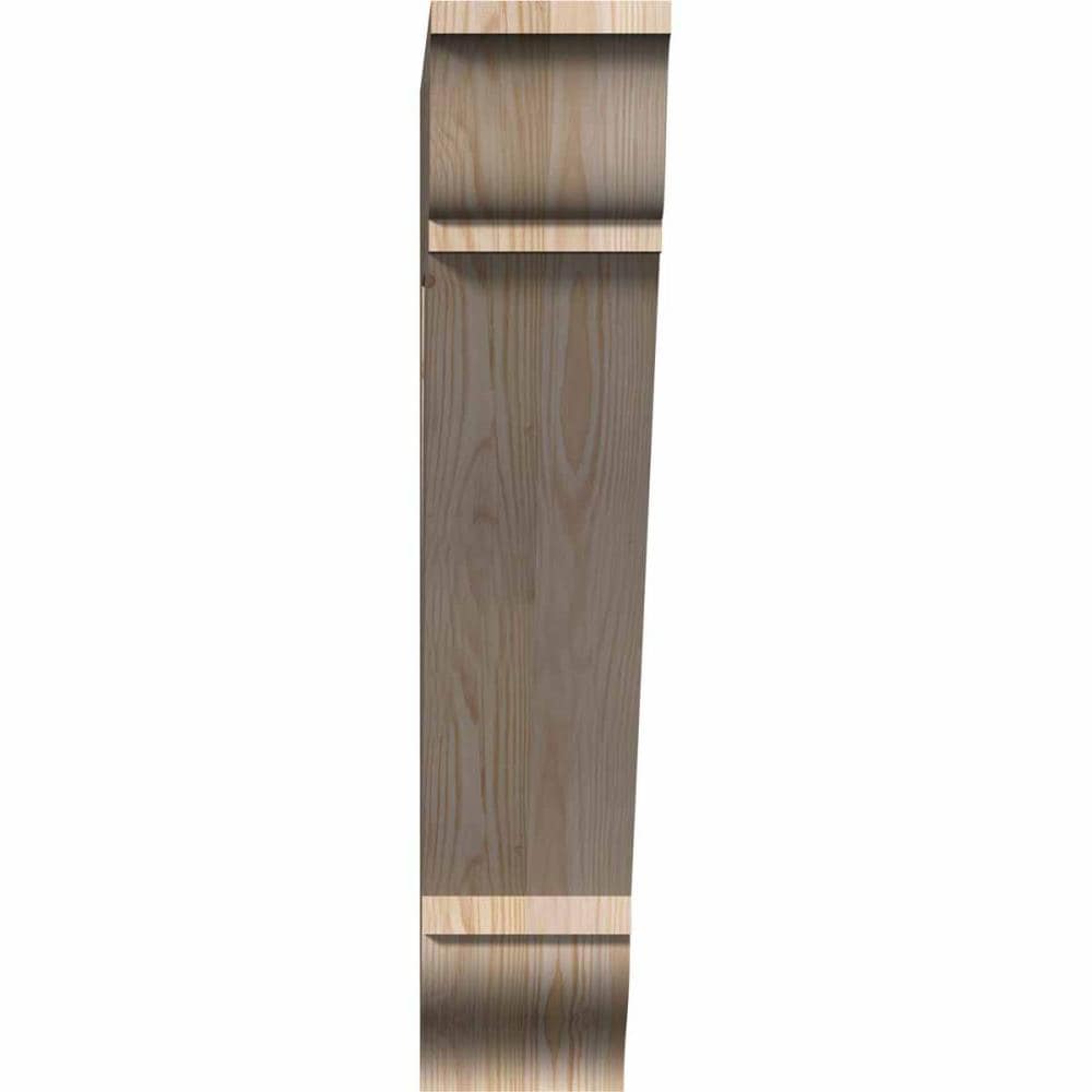 Ekena Millwork BKT06X28X28TRA01SDF Exterior-Brackets-Braces - View #2