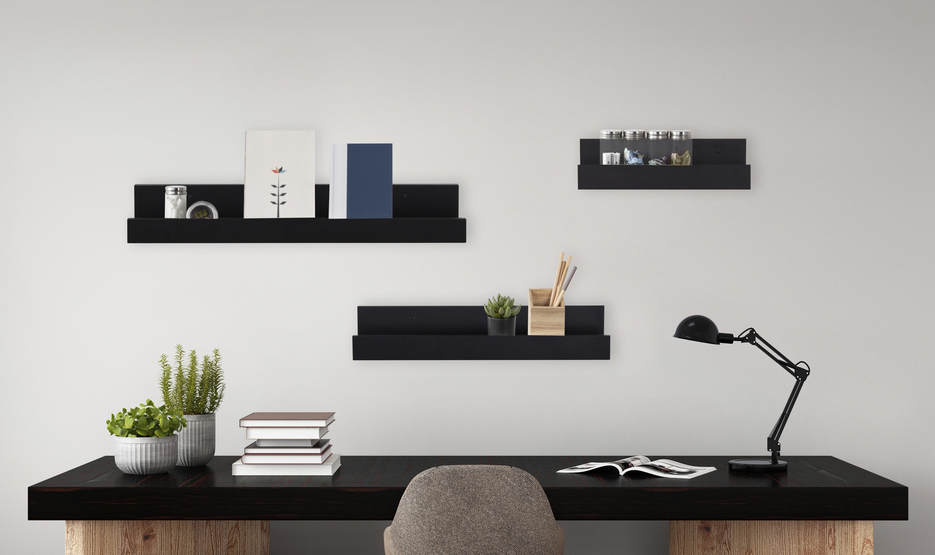Kate and Laurel 218563 Wall-Mounted-Shelving - View #5