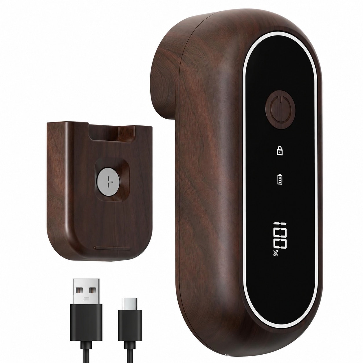 DHMHD -  Turbo Auto Shut Off renewable power Electric Can Opener with LED power cell Display USB ...