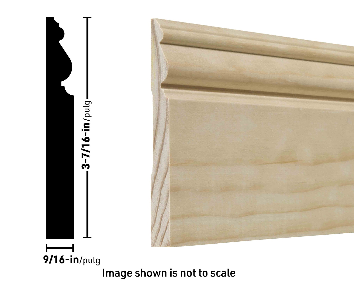 RELIABILT L00320312 Baseboard-Moulding - View #2