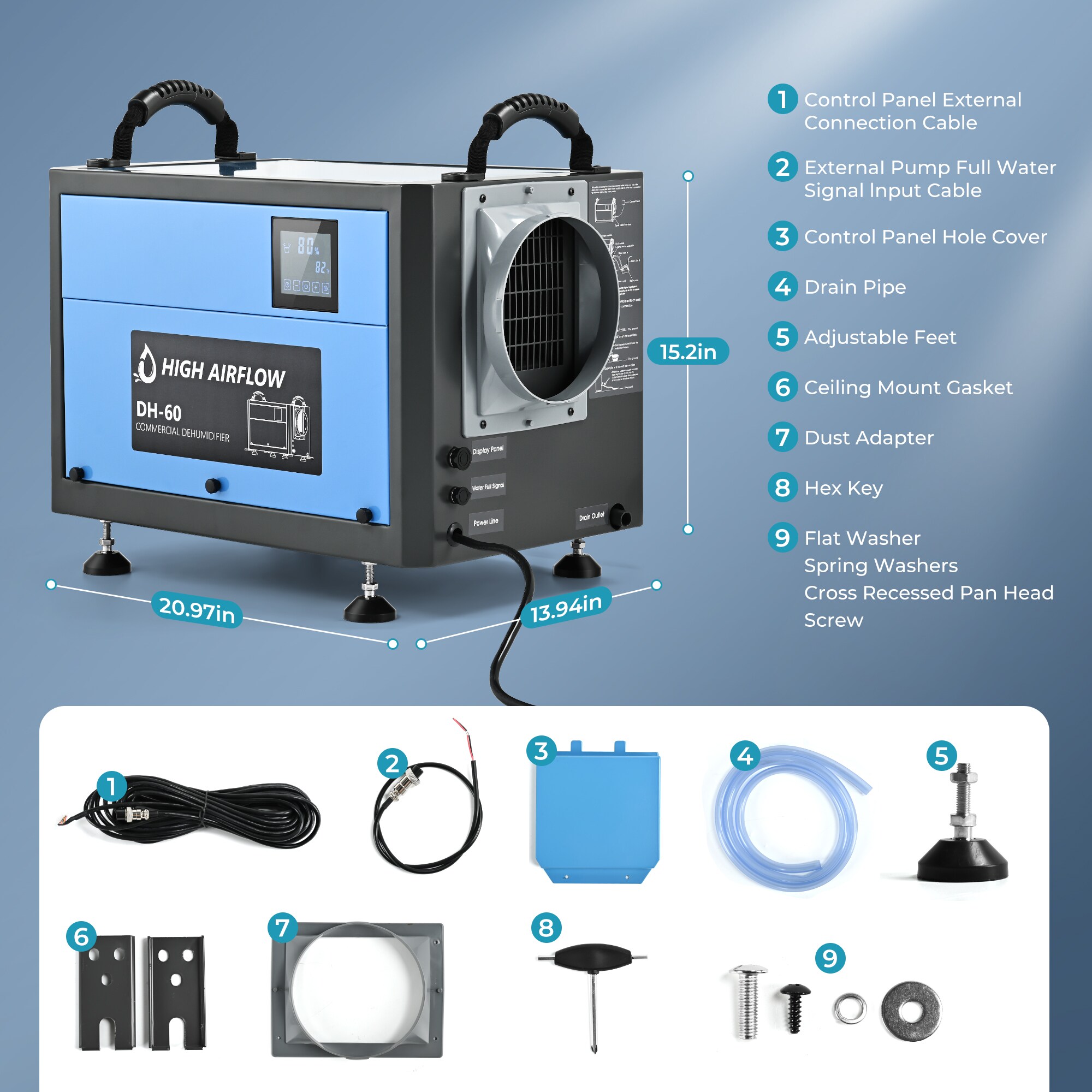 Euhomy DH003-60BU-E-LS-SC t000099 - View #7