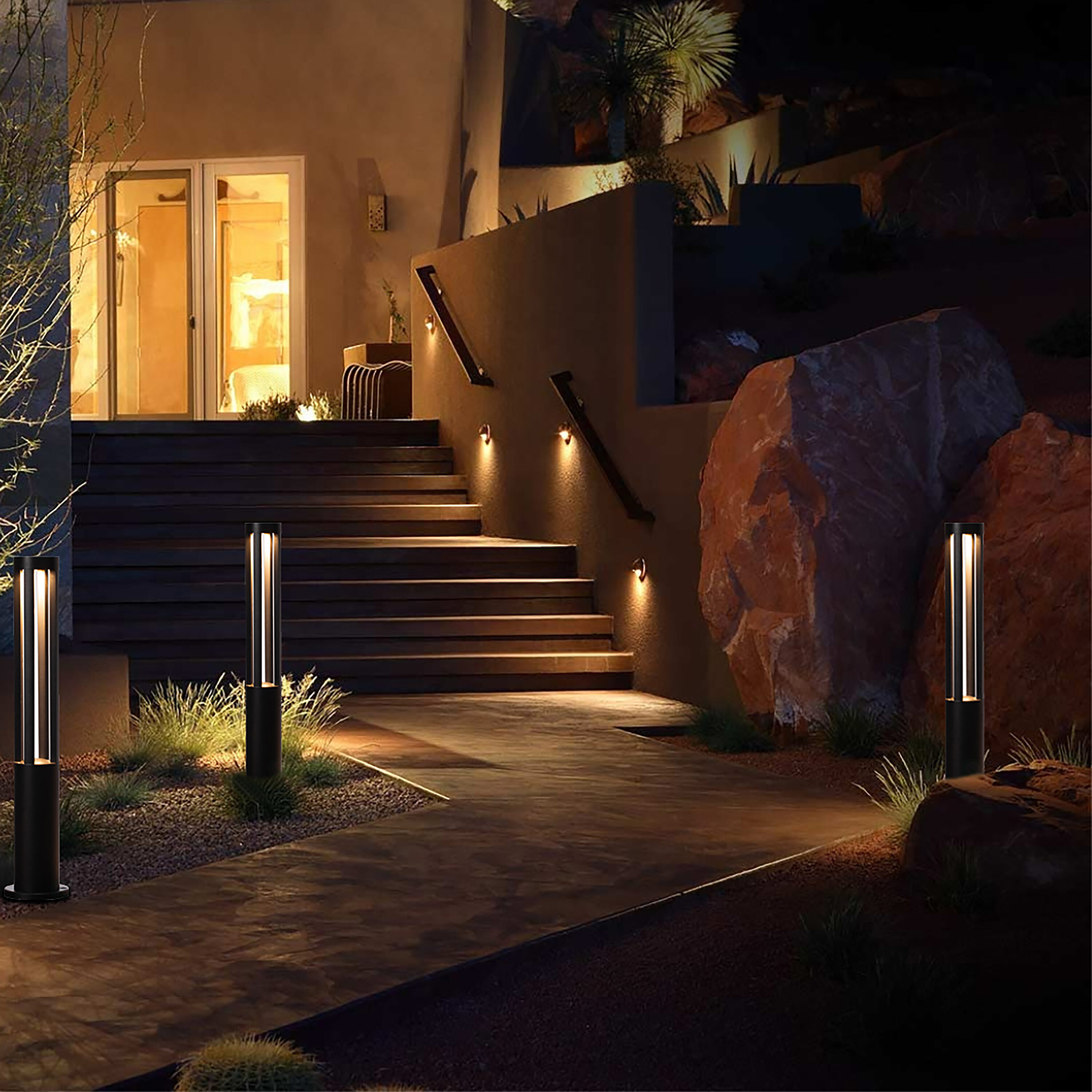 Gardenised QI004596 Path-Lights - View #5