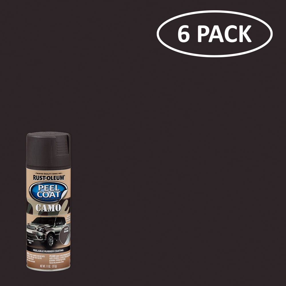 2-Pack Value - Rust Oleum Ultra Cover Camo Flat Black Spray Paint