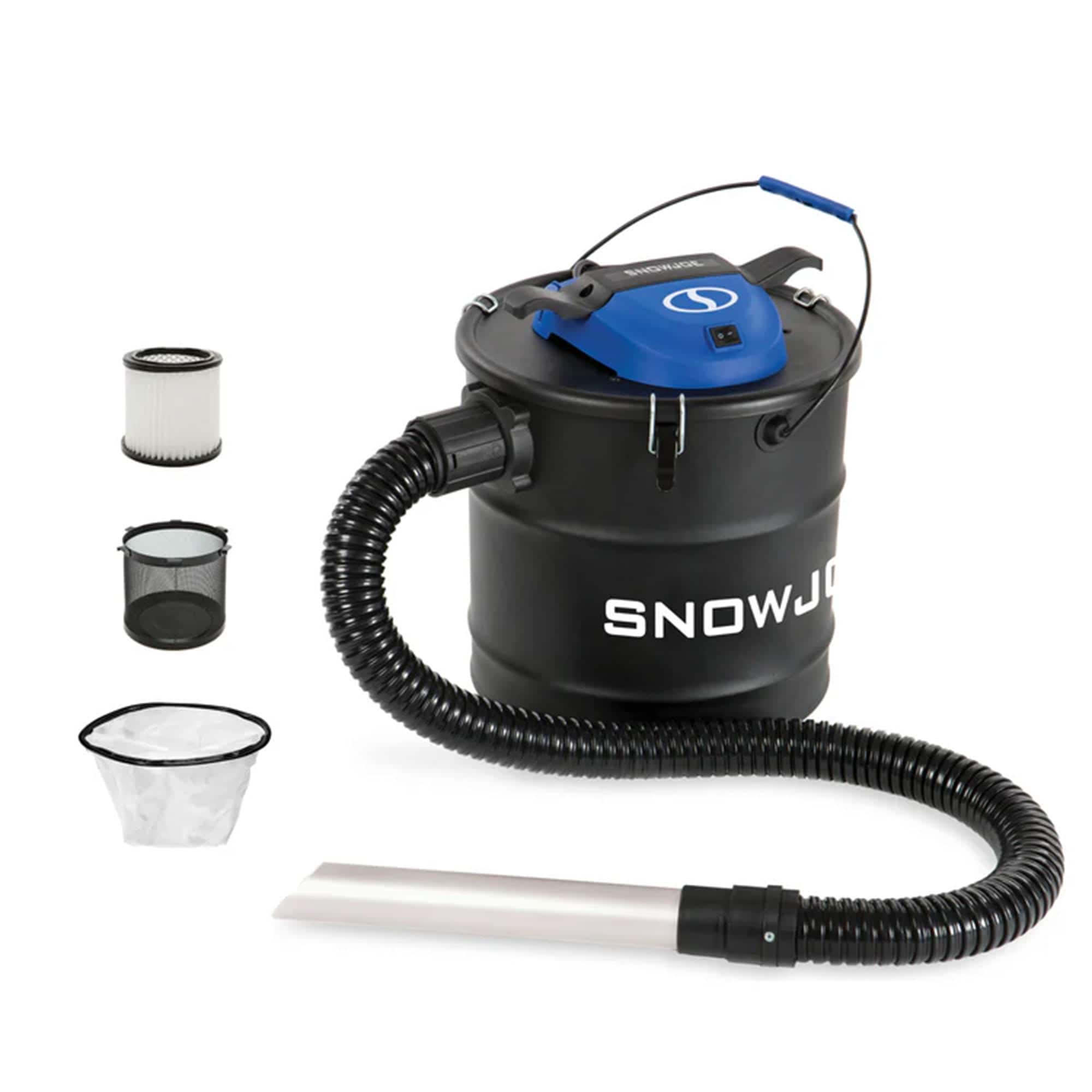 Snow Joe 413707 4.8 Gallon Bagless Ash Vacuum Cleaner Metal Canister