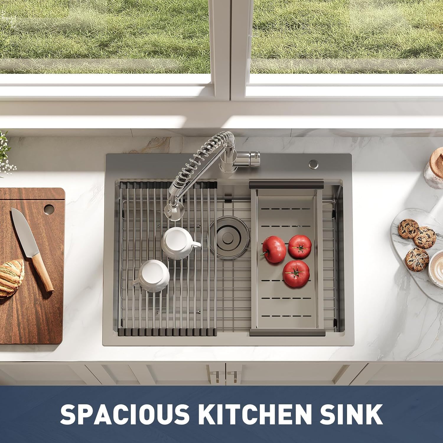 Qeetex GGL-PHO-354QBFAB Bar-Prep-Sinks - View #5