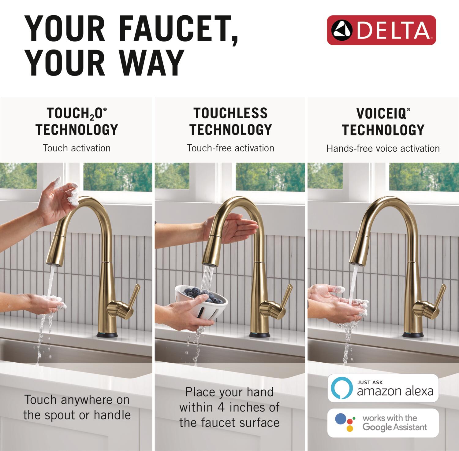 Delta 9113TLV-CZ-DST Kitchen-Faucets - View #3