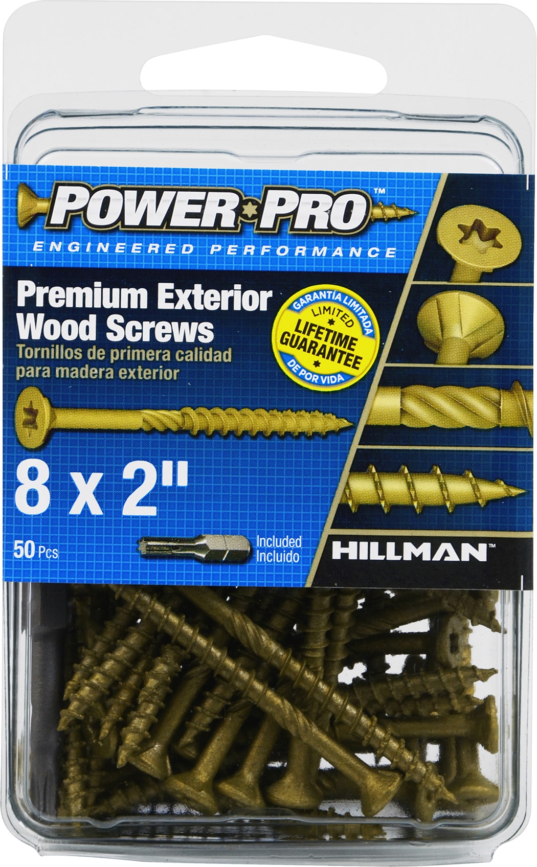 Power Pro #8 x 2-in Ceramic Deck Screws (375-Count)