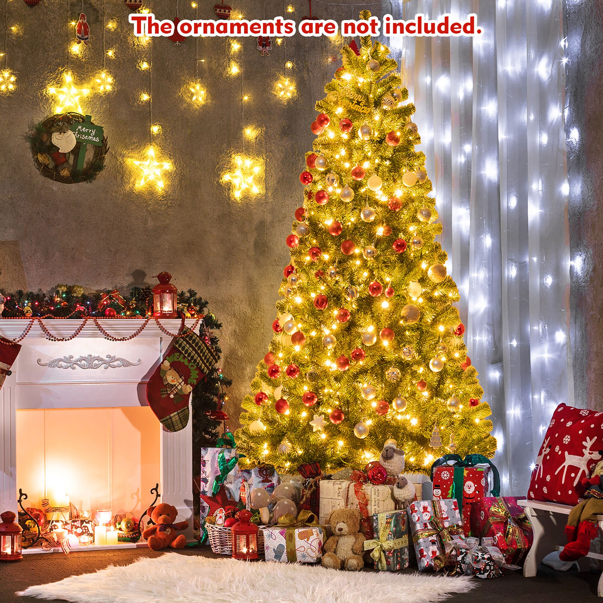 Costway CM23527US Artificial-Christmas-Trees - View #9