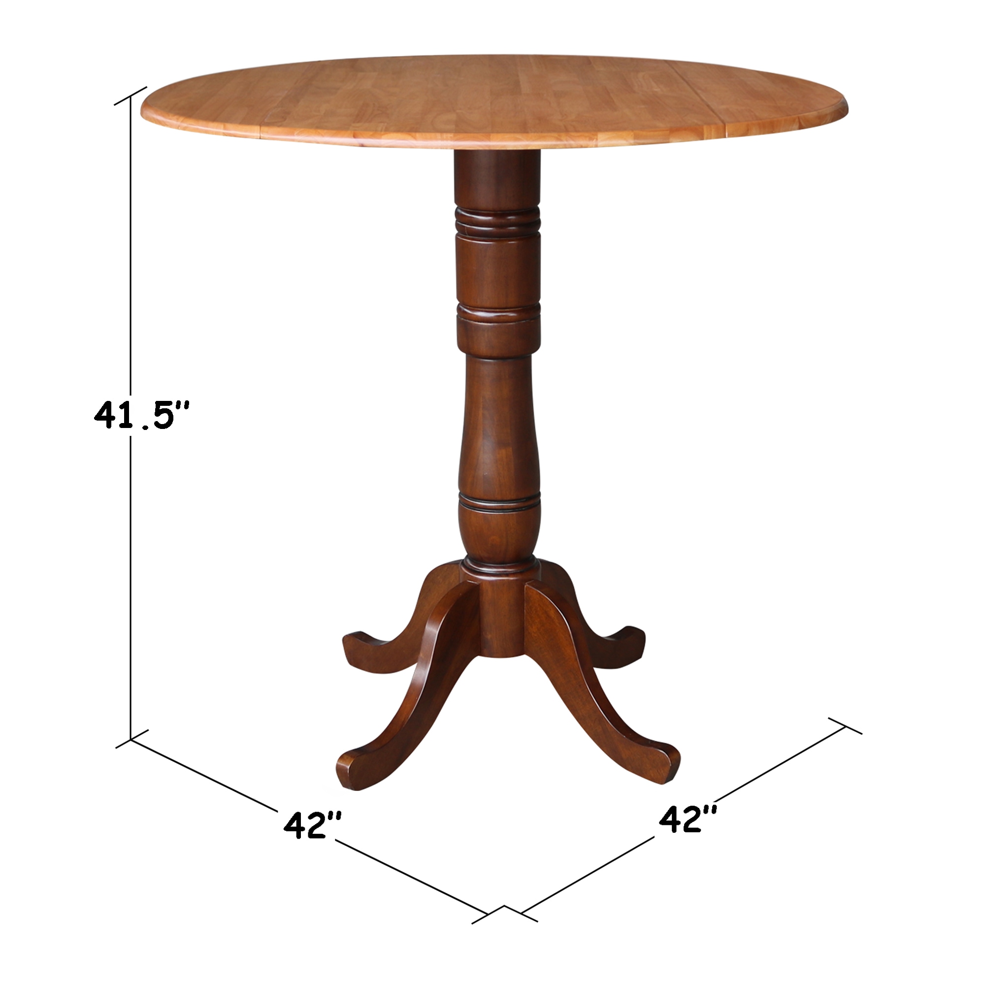International Concepts K58-42DPT-6B-2 Dining-Tables - View #8