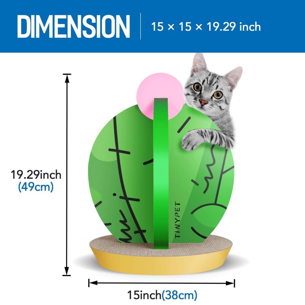 SimpleLUX PTFURNSCRATPADCACTUS Cat-Trees - View #3