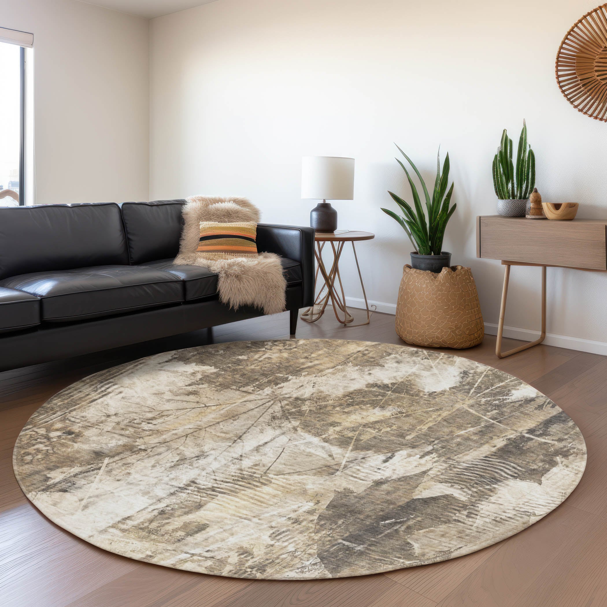 Addison Rugs AMF518GY9X12 Mayfield AMF518GY 9 x 12 (ft) Loomed Polyester Gray Rectangular Indoor Abstract Machine washable Area rug