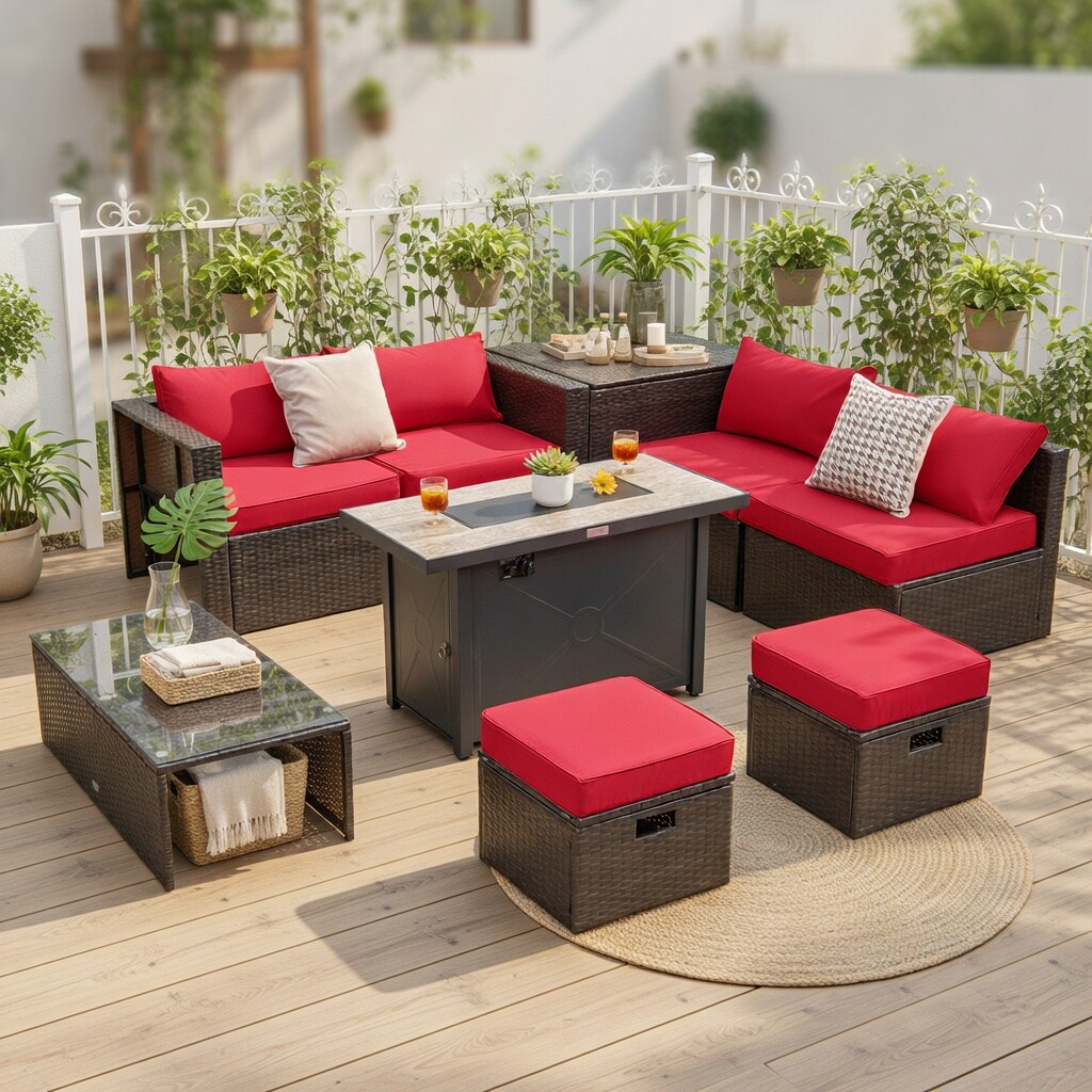 VERYKE 6219408002255 Patio-Conversation-Sets - View #3