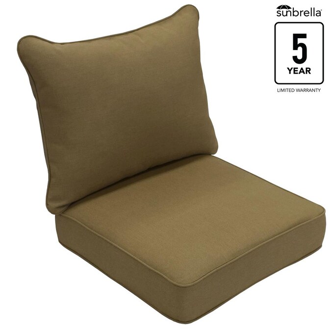 Patio Furniture Cushions, Deep Seating Replacement Cushions For Outdoor Furniture Sunbrella
