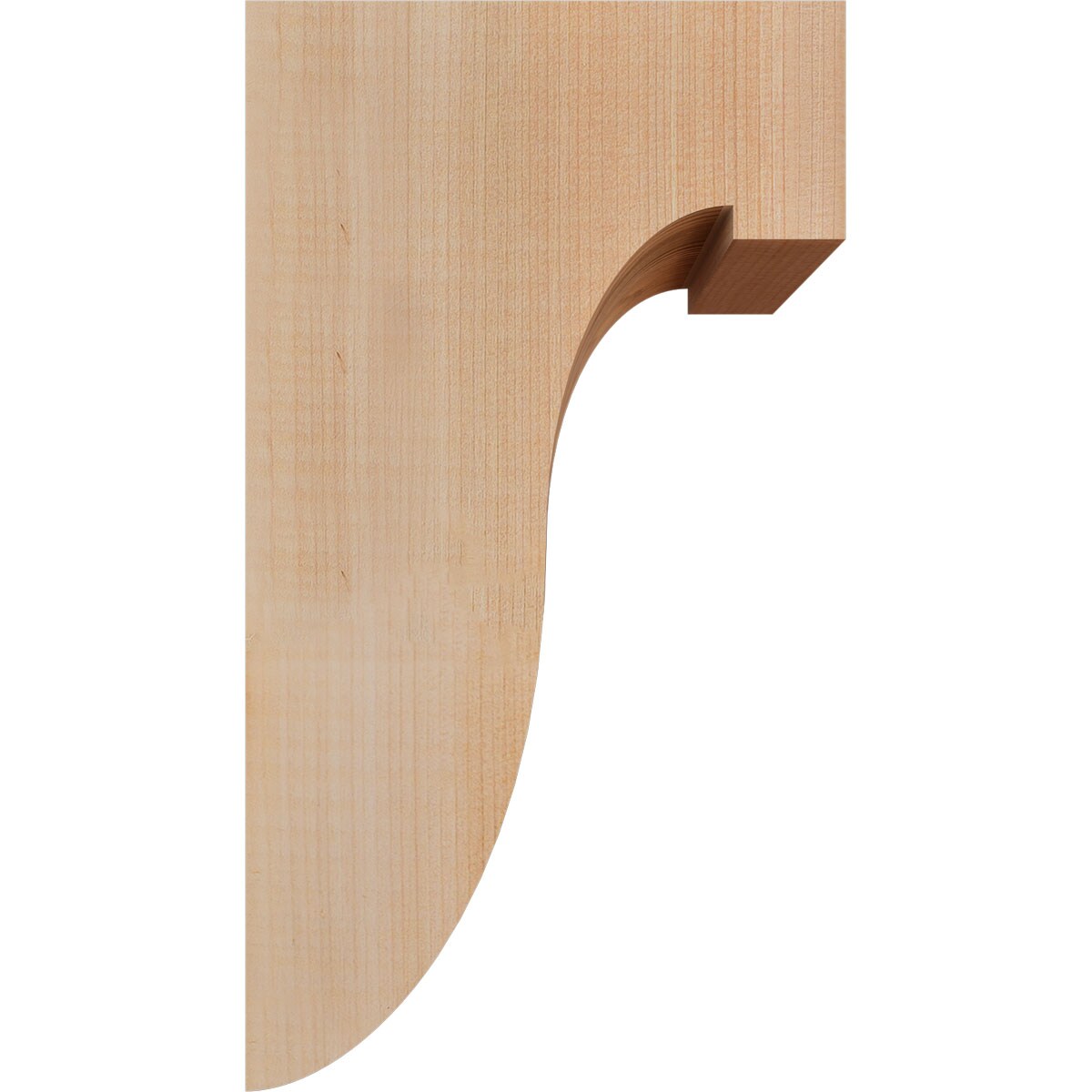 Ekena Millwork COR04X06X10DEL00SWR corbels - View #3