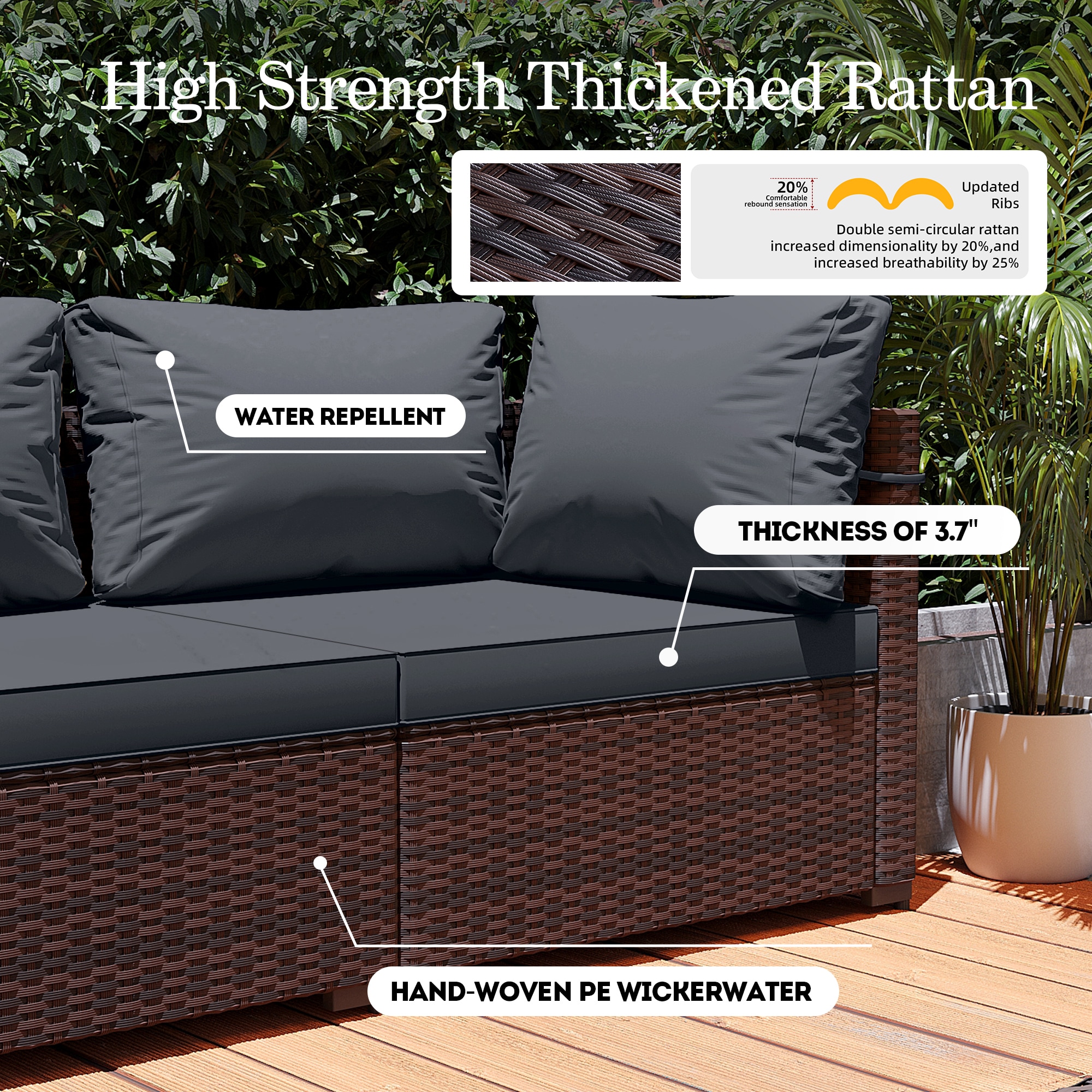Patio Watcher LS-RT9-KD42CWH-B3 Patio-Conversation-Sets - View #4