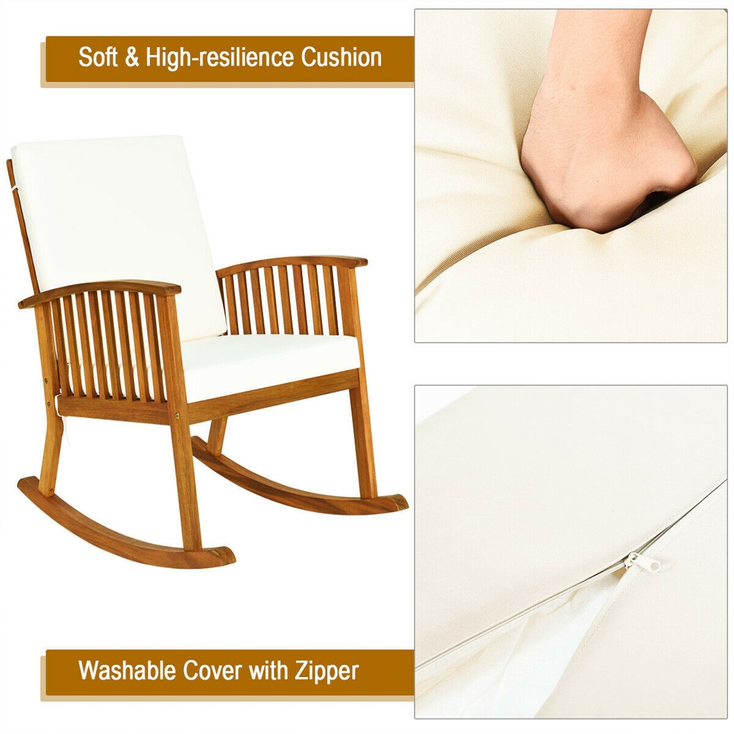 Forclover CRF-3PS3351WD1 Patio-Chairs - View #4